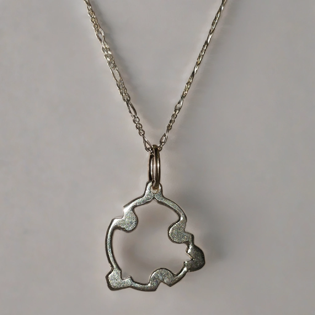 Pendentif "Éruption Élégante"
