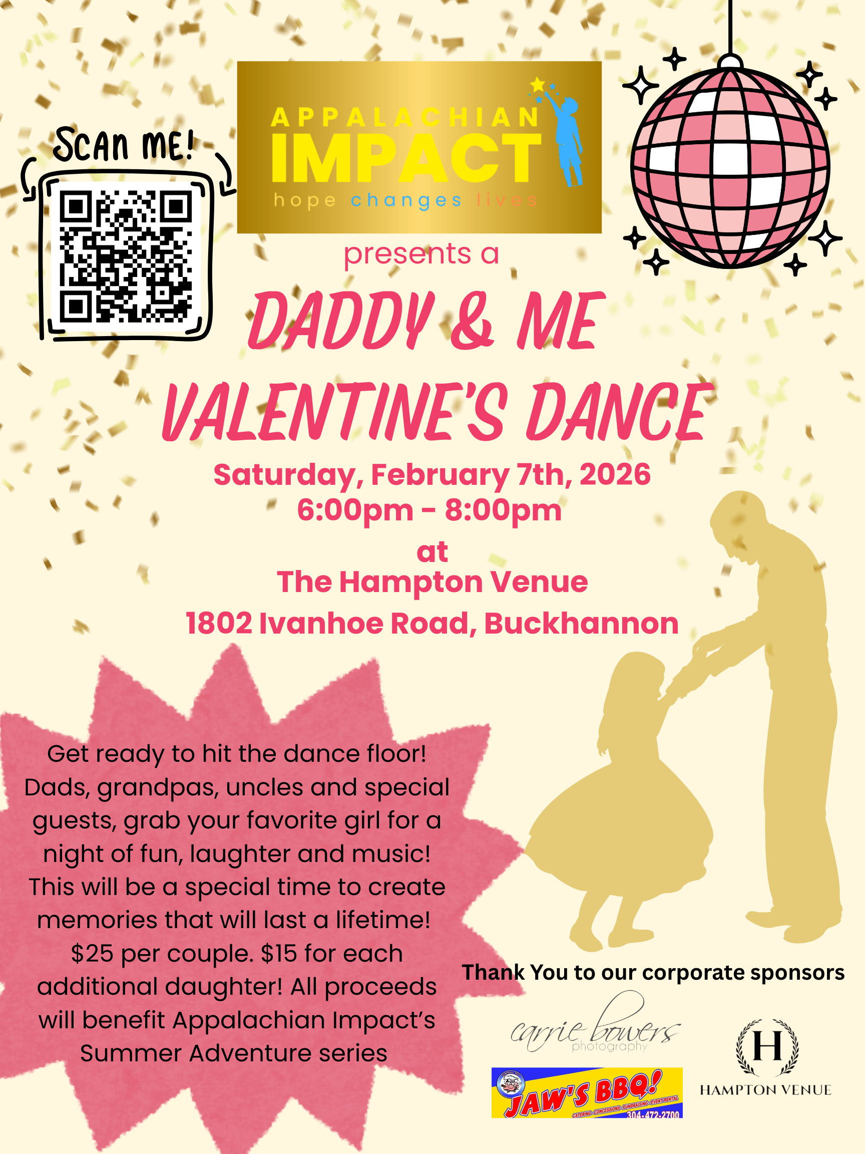 Daddy and Me Valentine's Dance 