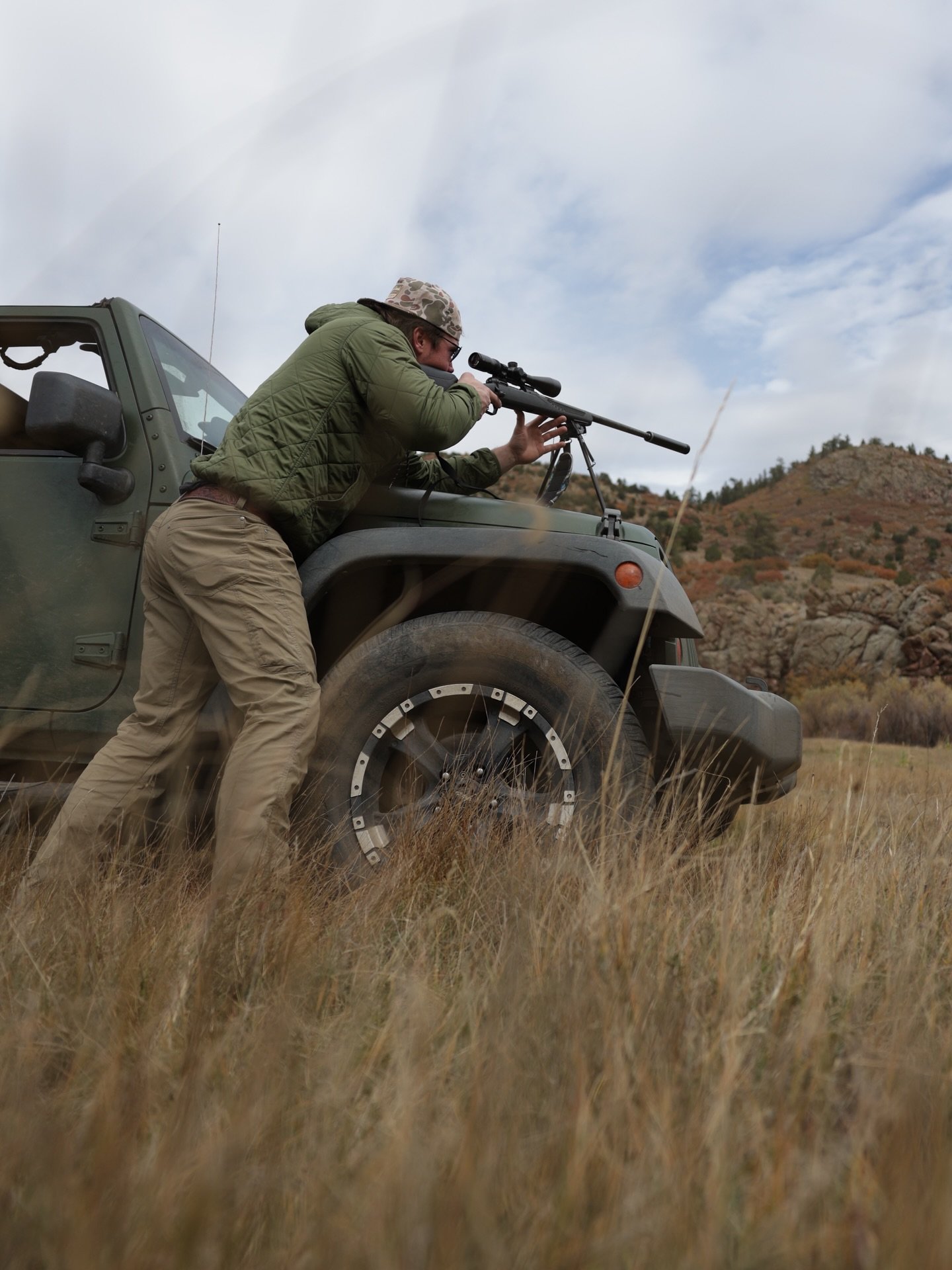 @jcposton_55 dialed in with @highcreekoutdoors 

#highcreekoutdoors #thewildstilllingers