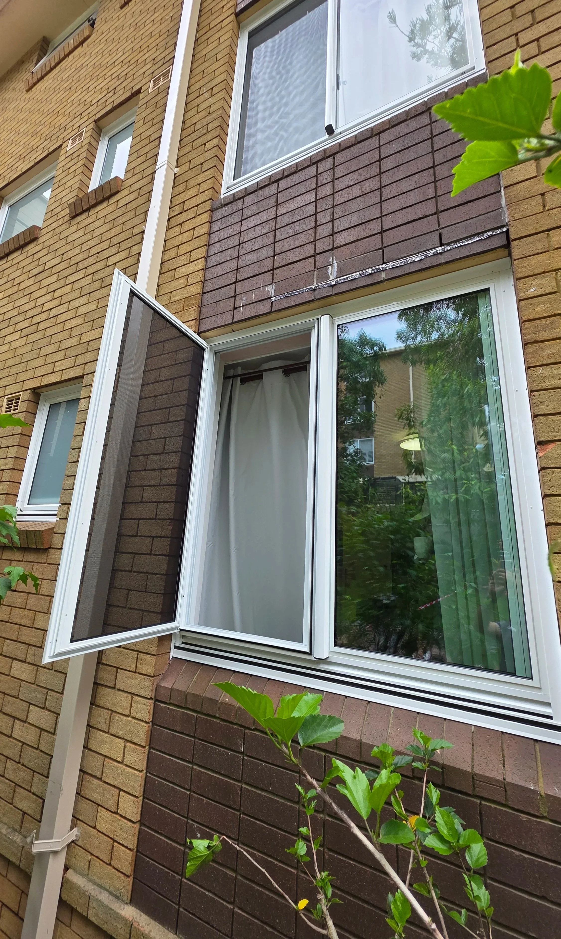 Flyscreens in a residence in Randwick - supply and installation