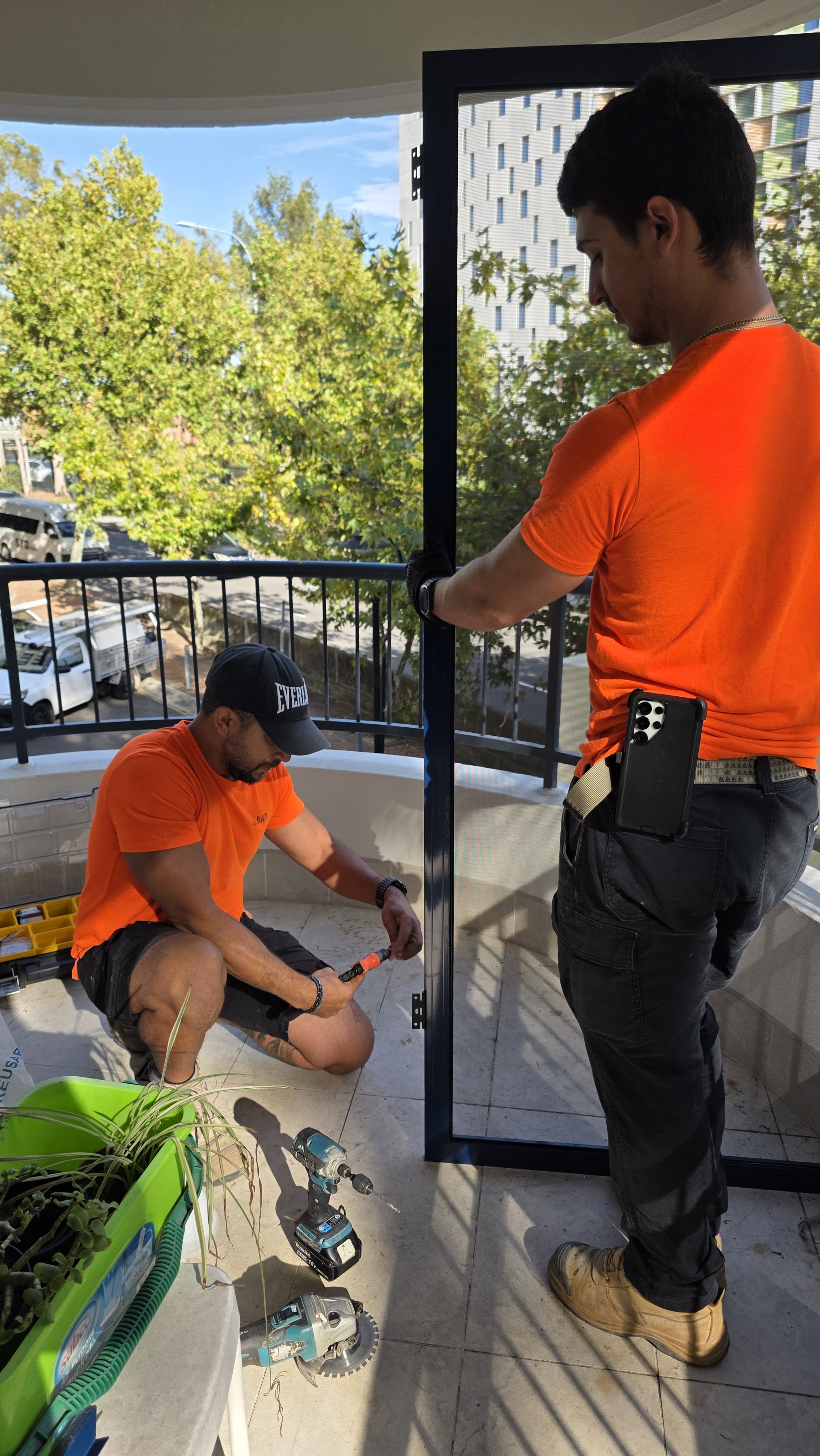 Flyscreen installation in Randwick, Sydney