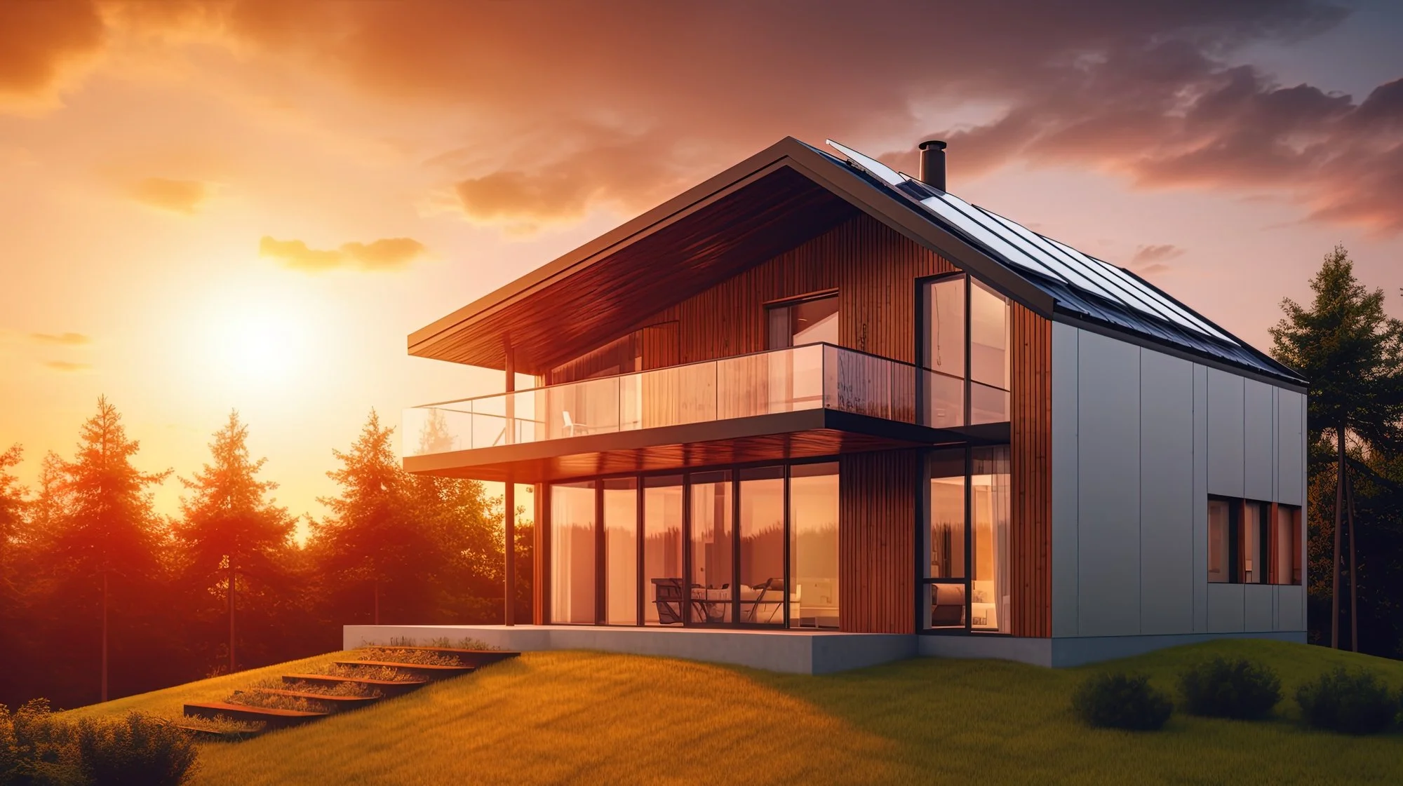 Residential frames and windows - aluminium