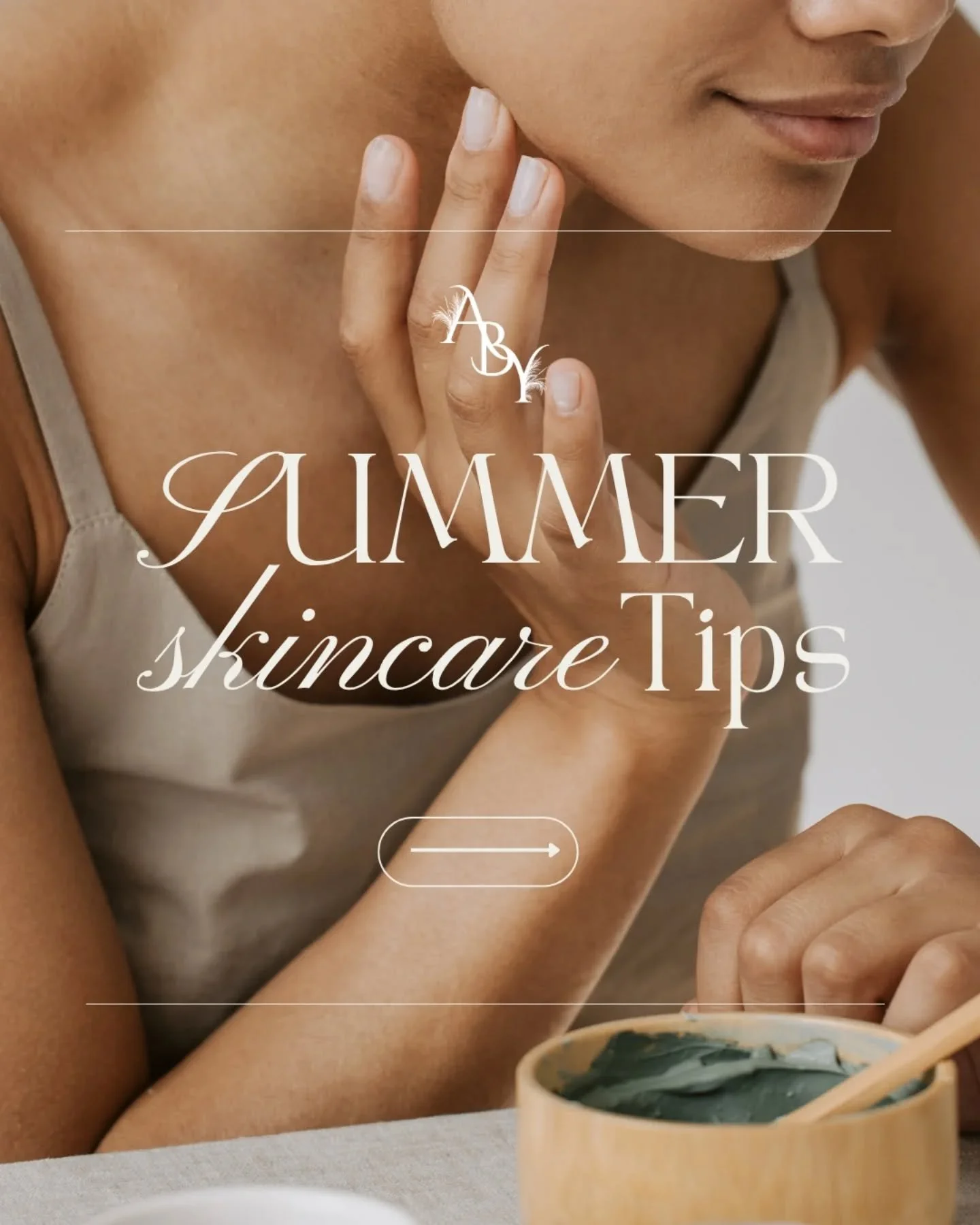Summer Skin Survival Guide ☀
Your skin deserves as much TLC as your vacation plans this summer! 💛

✨ Stay Sun Safe &ndash; Every. Single. Day. SPF isn&rsquo;t optional! Reapply every 2 hours, even on cloudy days.

✨ Practice Smart Exfoliating &ndash