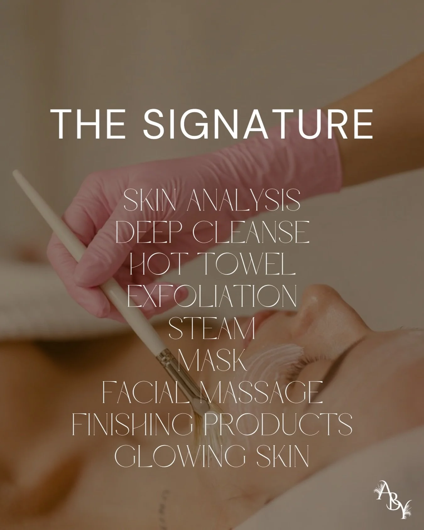 The Signature Facial ✨
This is not your average facial, this is my customized, results-driven experience designed to give your skin exactly what it needs.

Every Signature Facial includes: Deep cleanse + exfoliation Targeted treatment mask Extraction