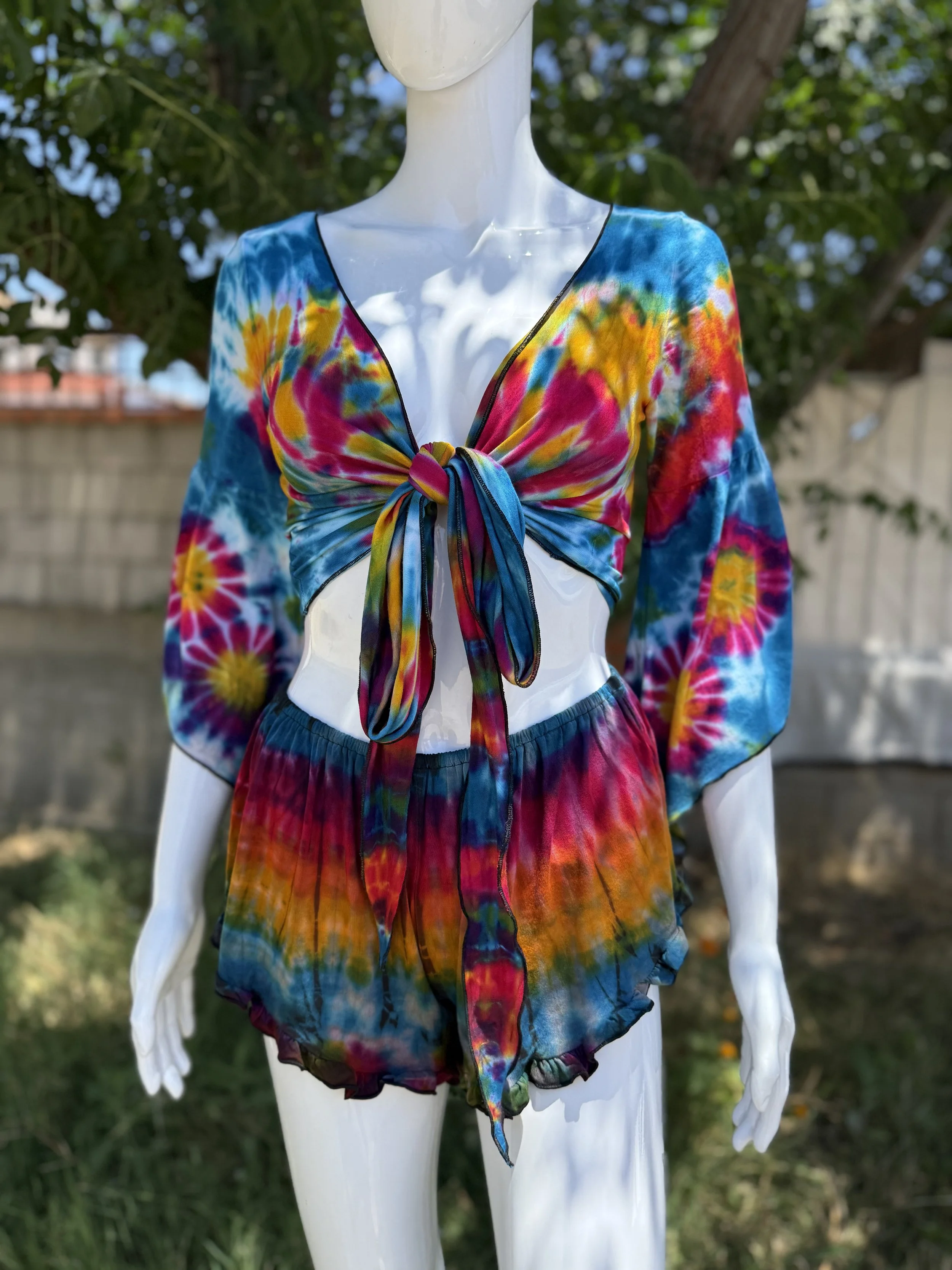 Kimono Sleeve Top & Flutter Shorts Set 7.jpg