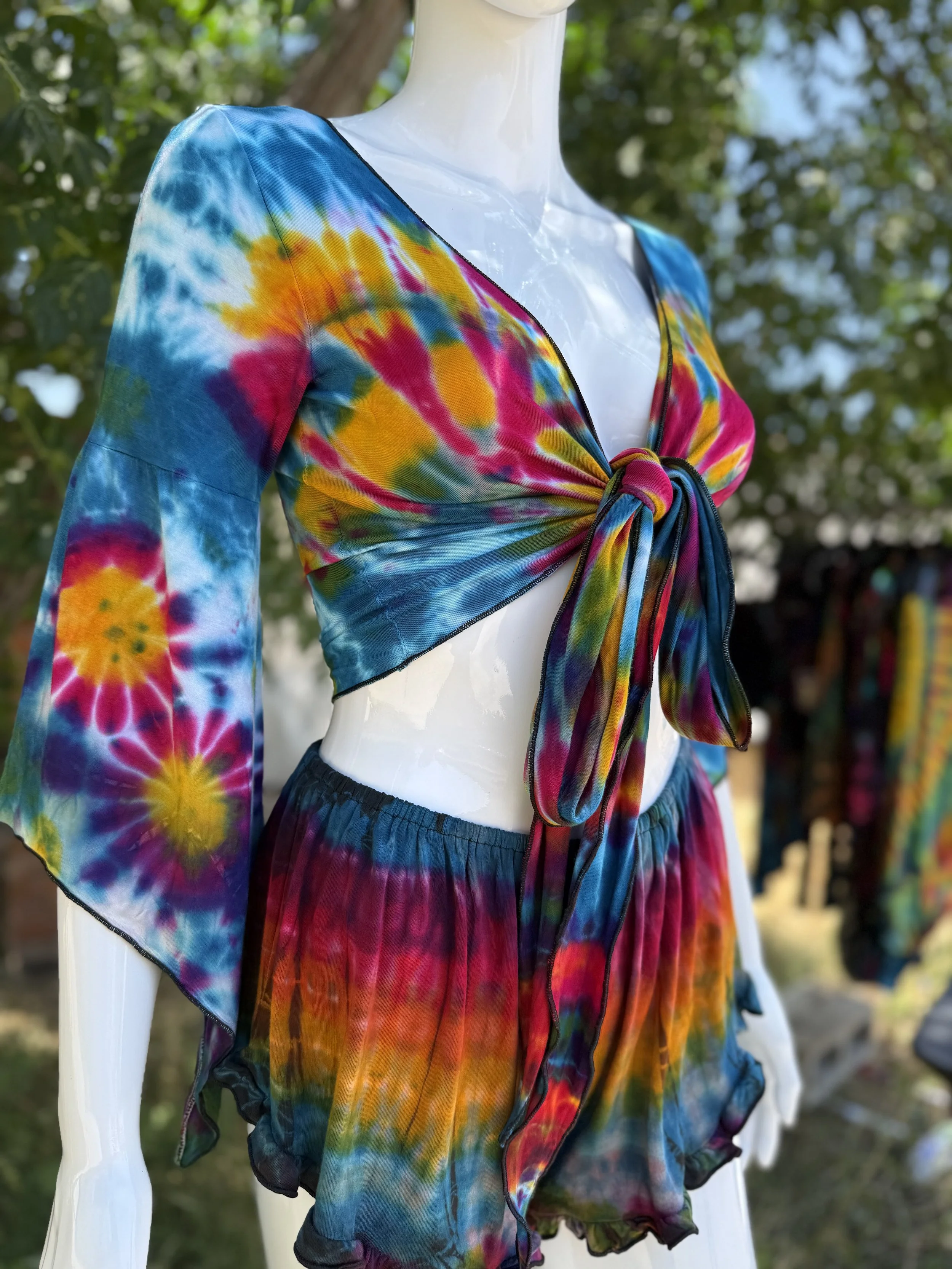 Kimono Sleeve Top & Flutter Shorts Set 8.jpg