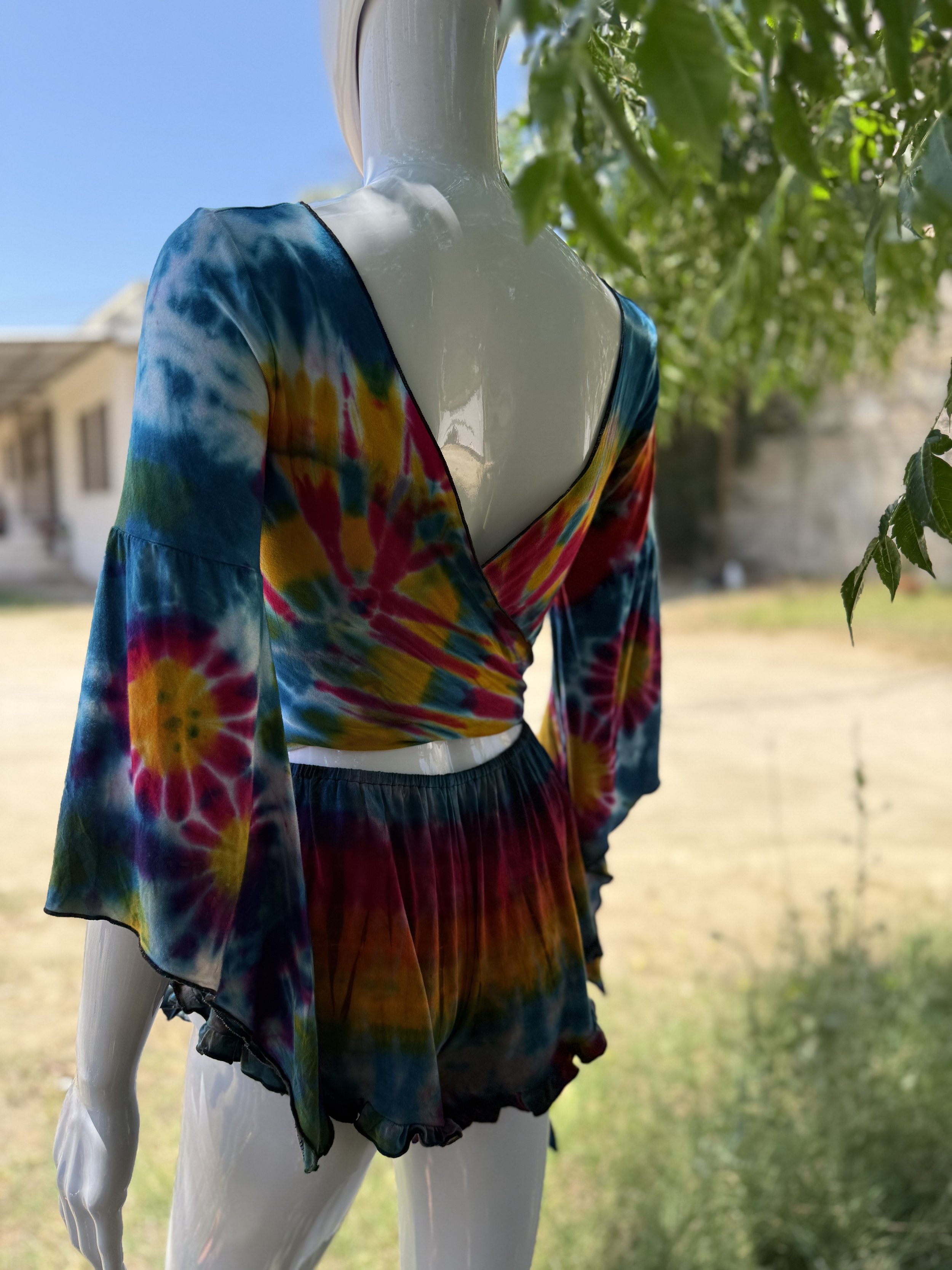 Kimono Sleeve Top & Flutter Shorts Set 9.jpg