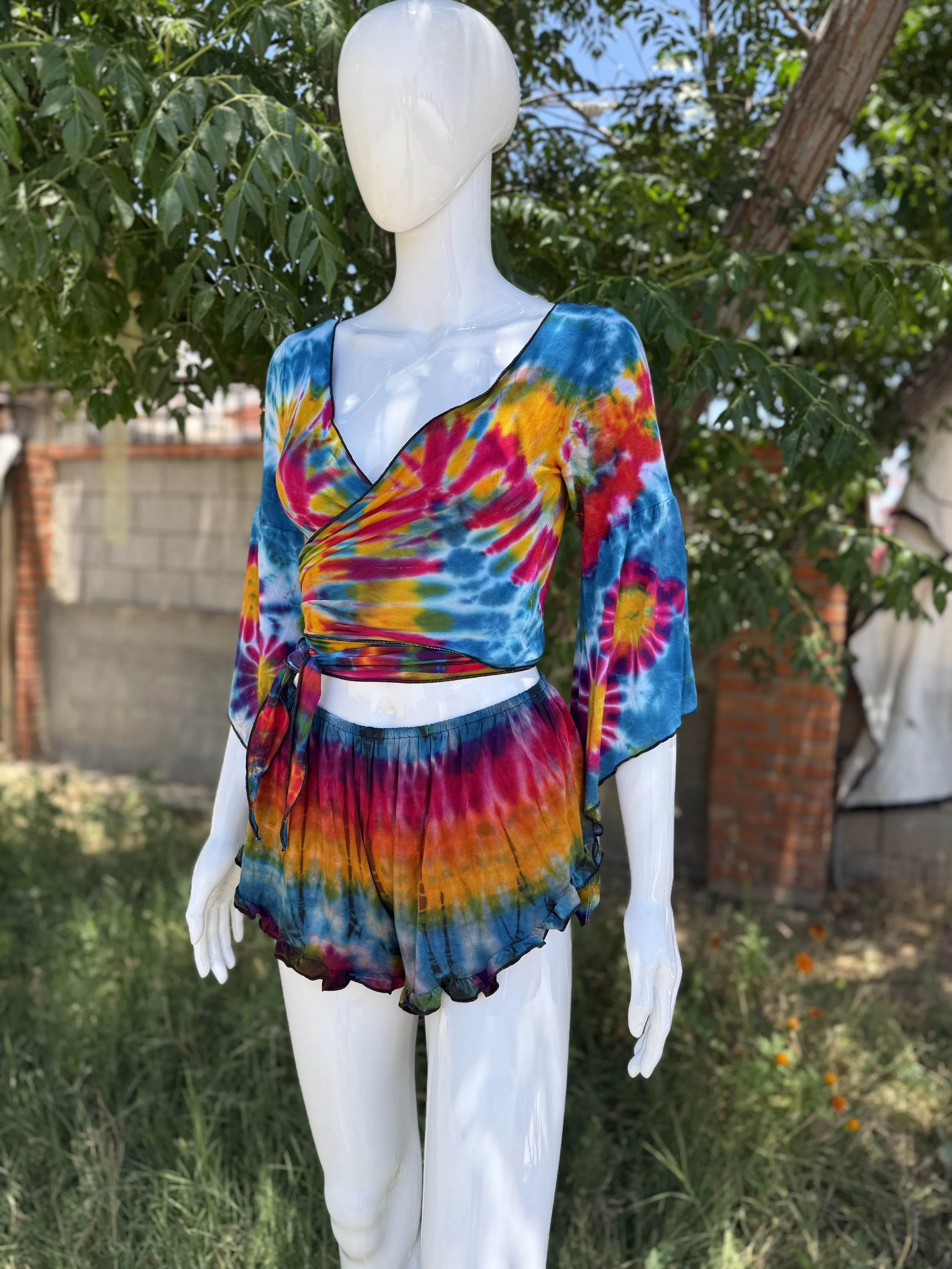 Kimono Sleeve Top & Flutter Shorts Set 1.jpg
