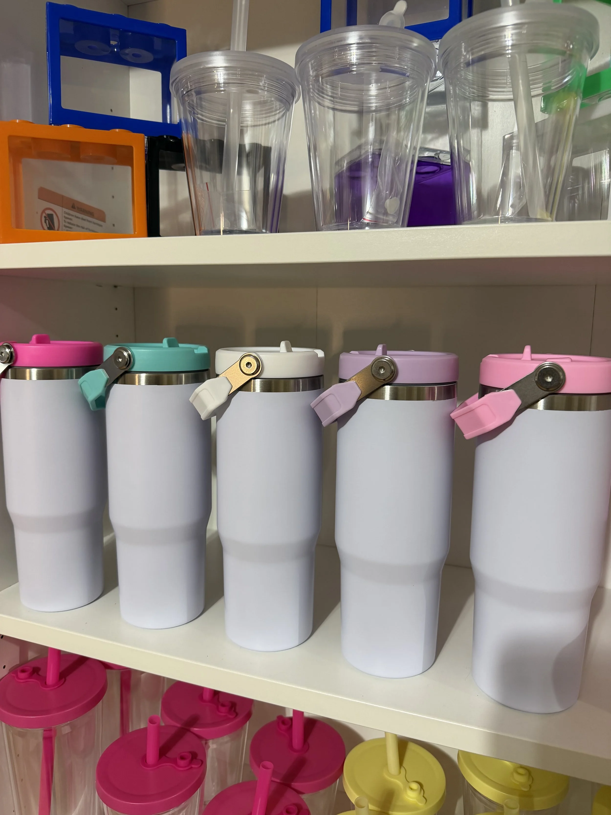Gelato coloured lid HOT&COLD Insulated handled bottles