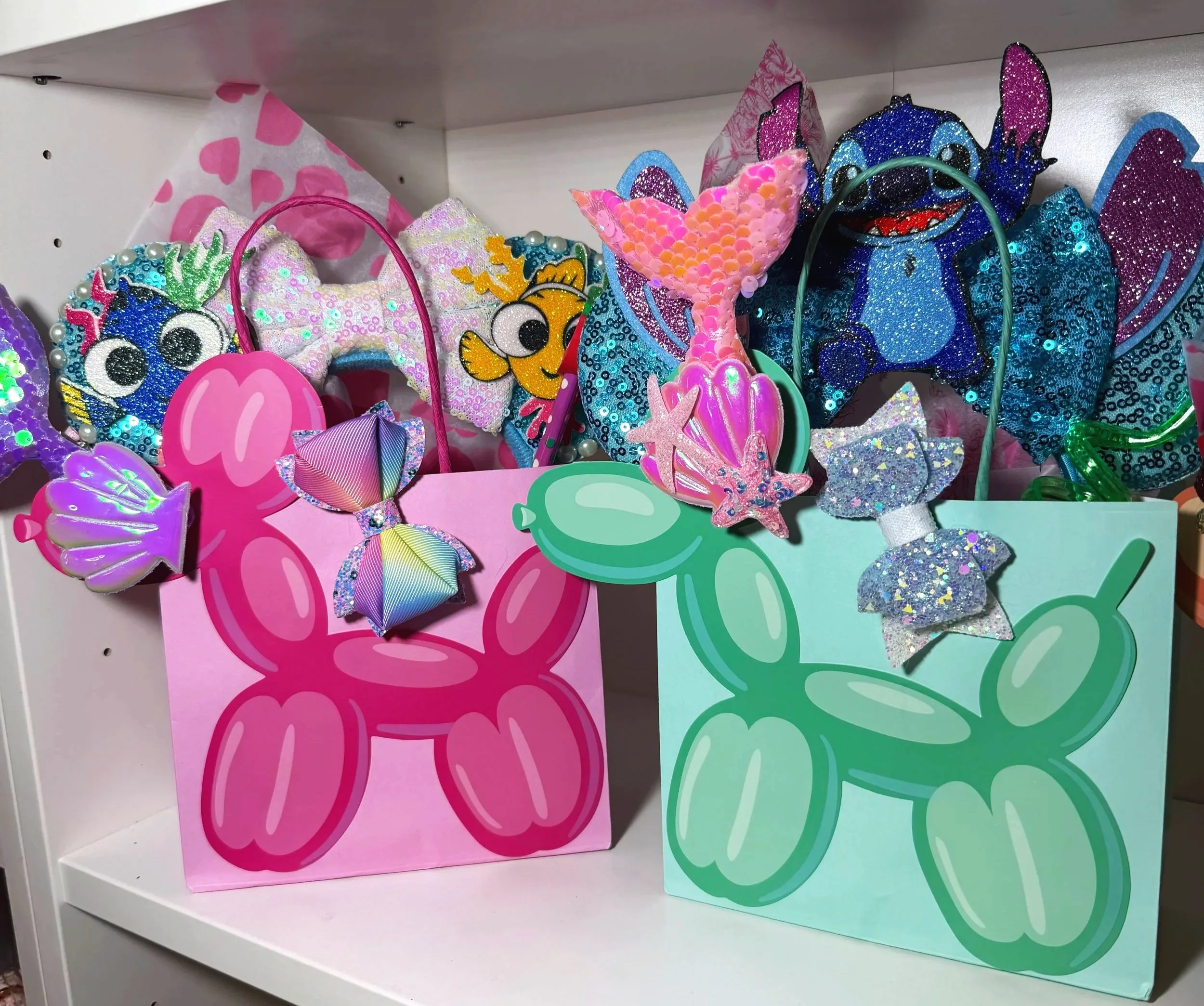 Themed Dis Ear bags and accessories