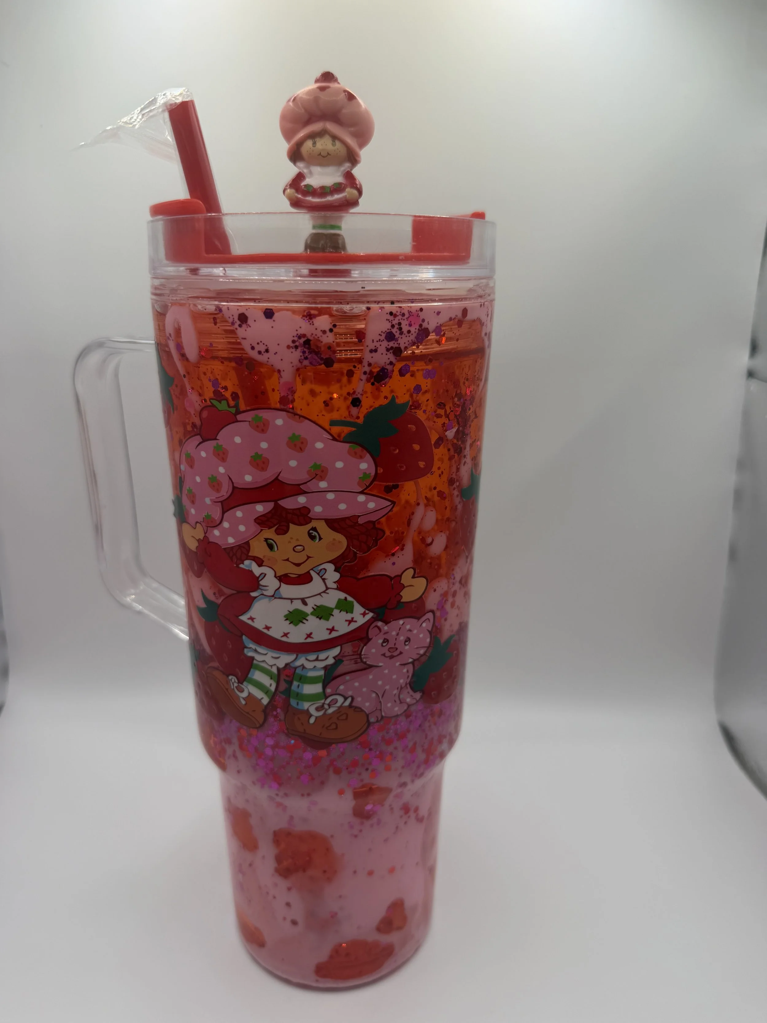 Tik tok live custom made acrylic snowglobe tumblers