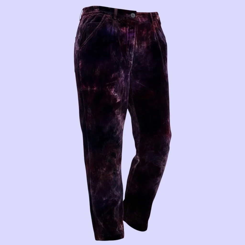 Velvet Purple Pants 02