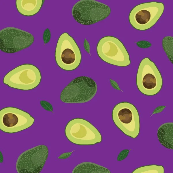 AvoFresco packaging background.