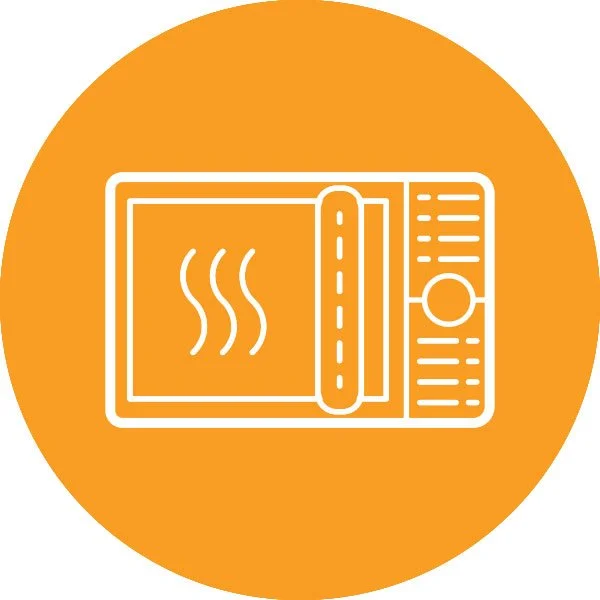 Bako Sweet microwave icon.