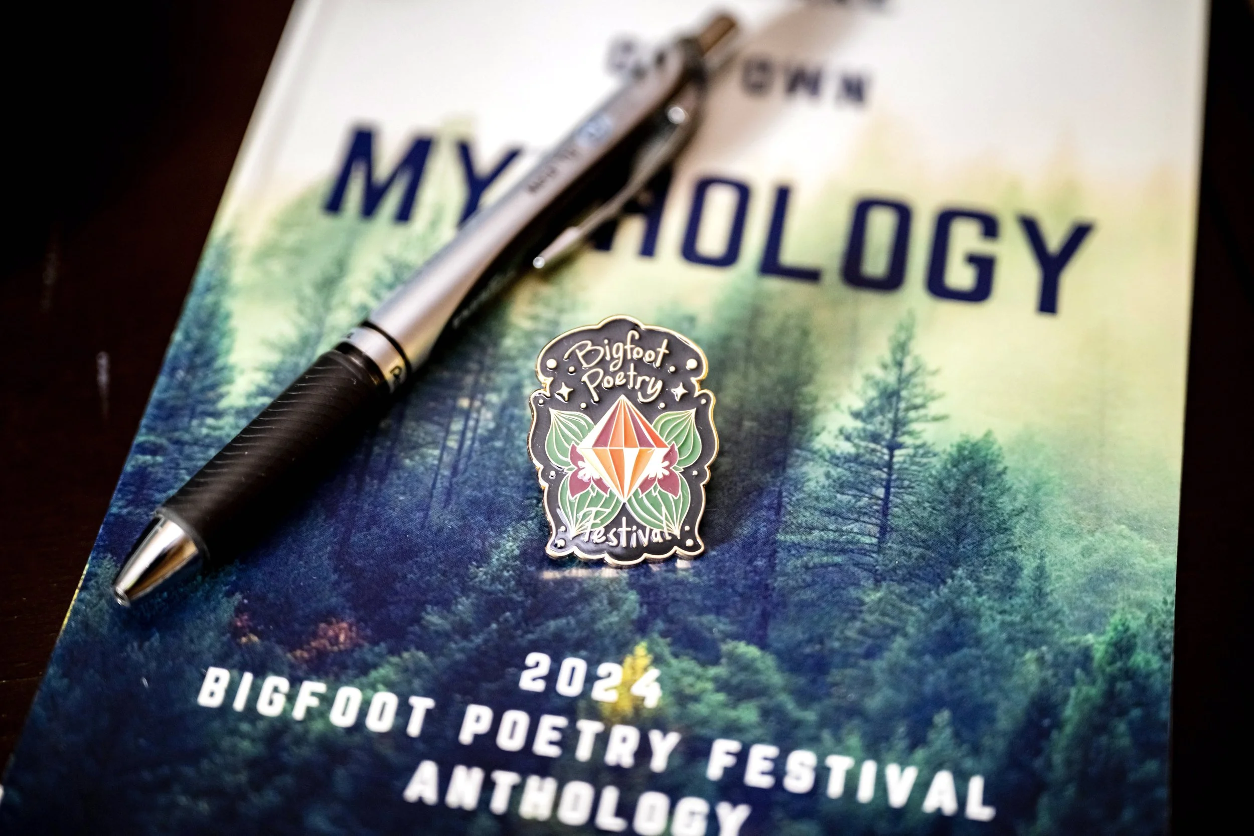 Bigfoot Poetry Festival Pin