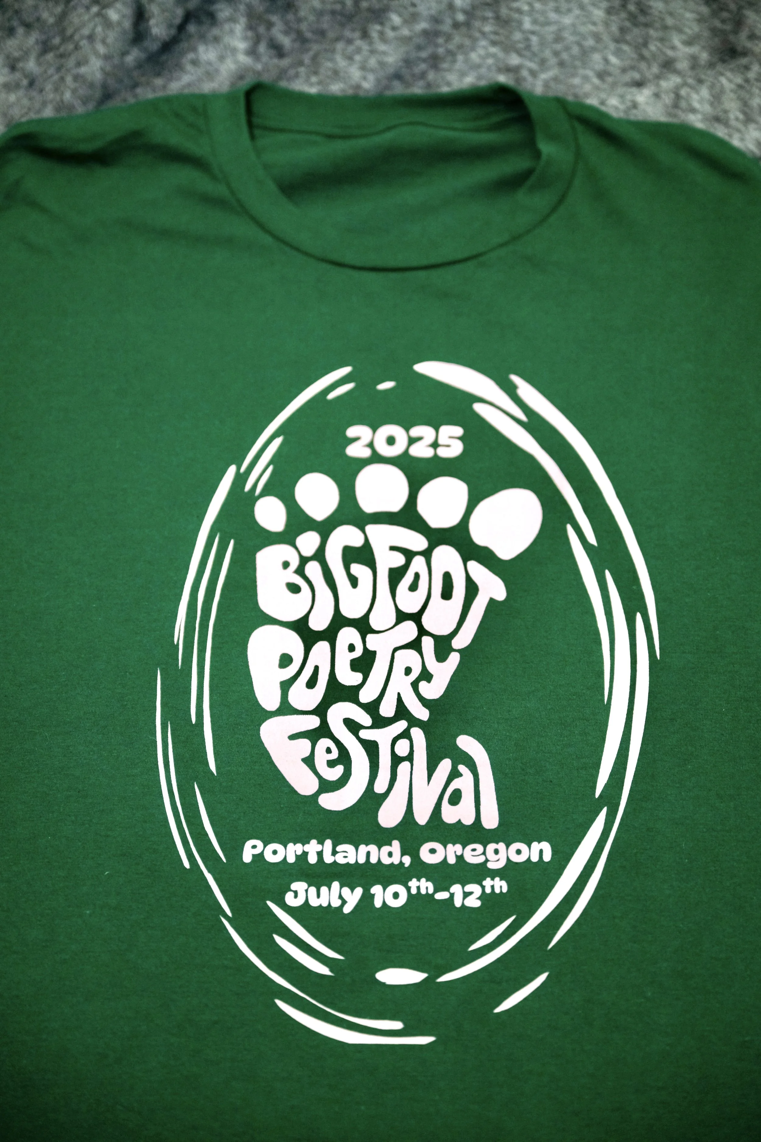 2025 Festival Shirt - Green or Blue