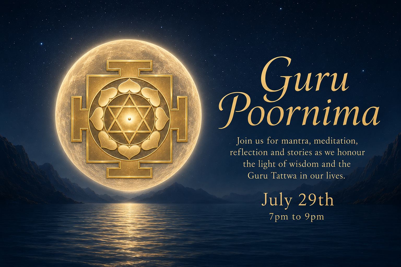 Guru Poornima Sadhana