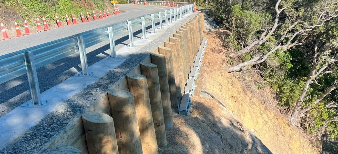 Case Study: Colville Anchored Retaining Wall