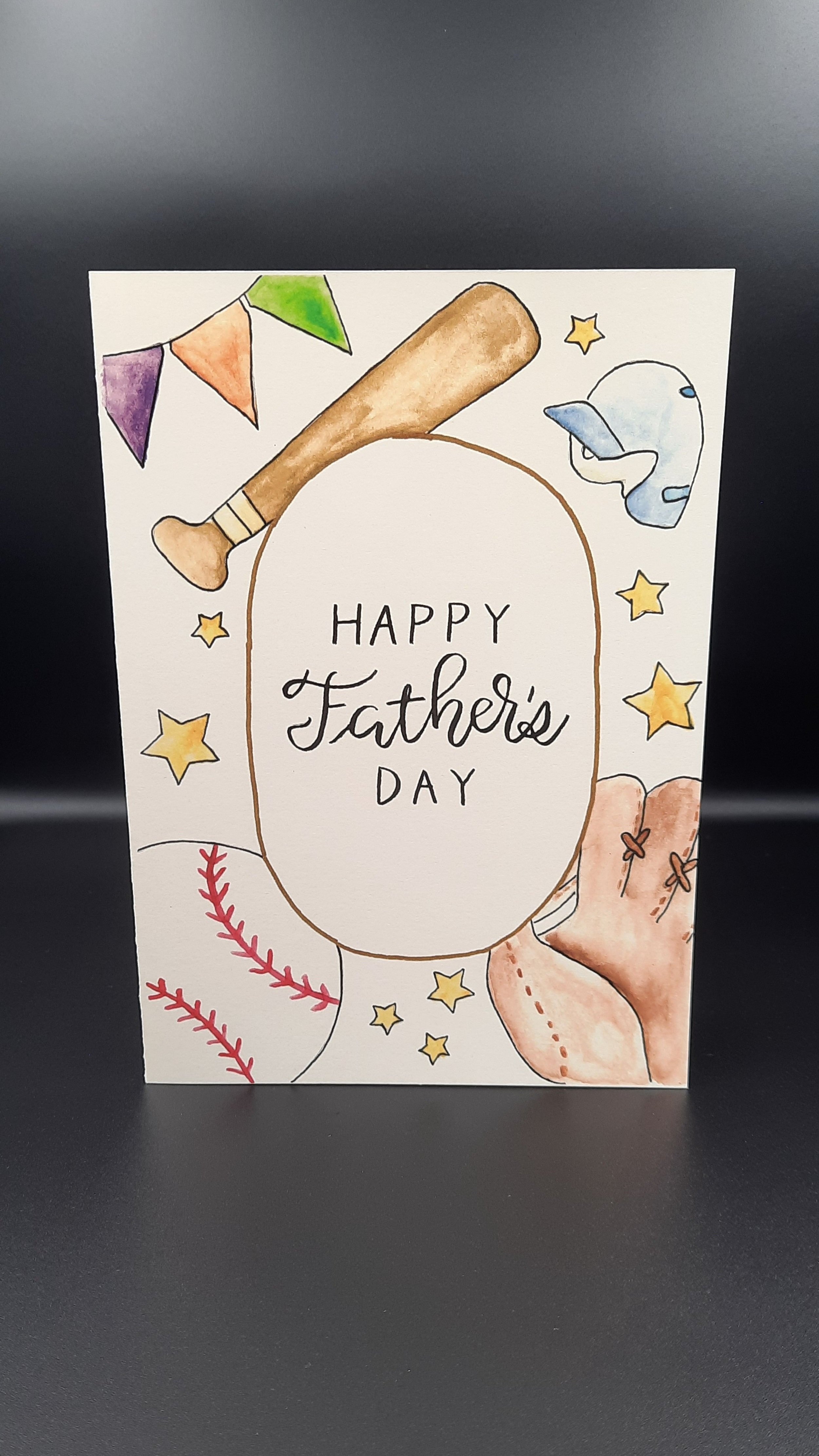Happy Father's Day- Baseball