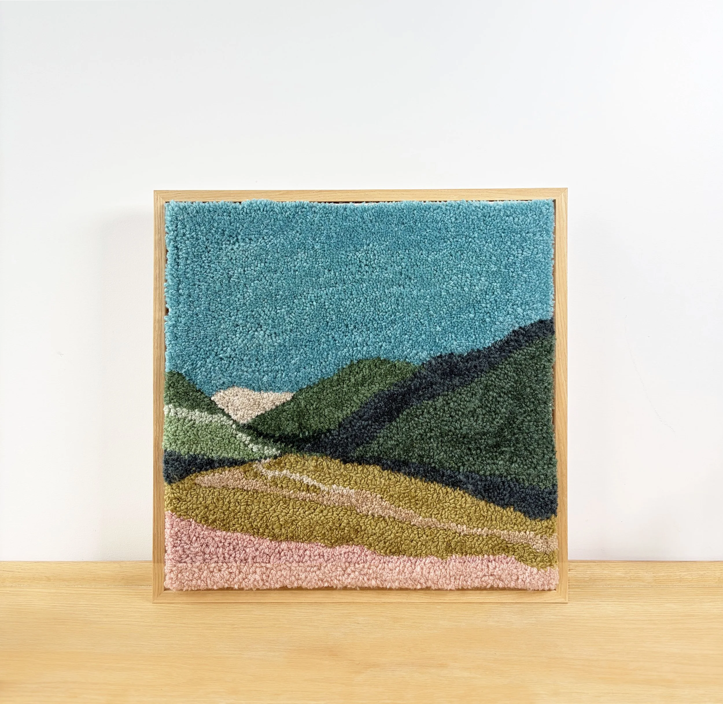 St James, 2025 - NZ / AU Wool on Monks Cloth