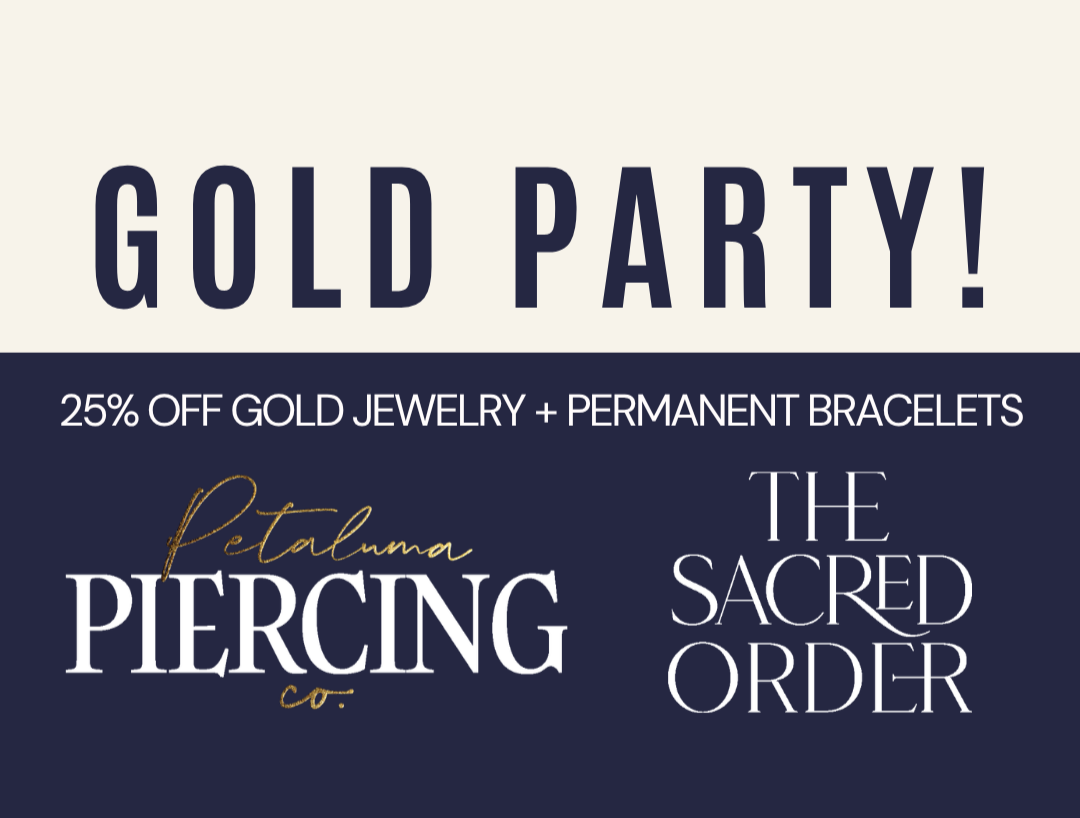 Gold Party + Permanent Bracelet Pop-Up