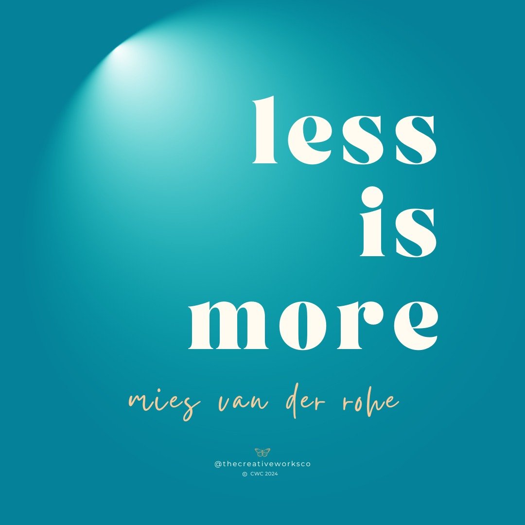 Today’s offering asks us to consider that less is more. In a world that praises more… doing more, being more, having more. Simplicity creates space for what truly matters - Clarity. Peace. Purpose.
Choose less and make room for what lig