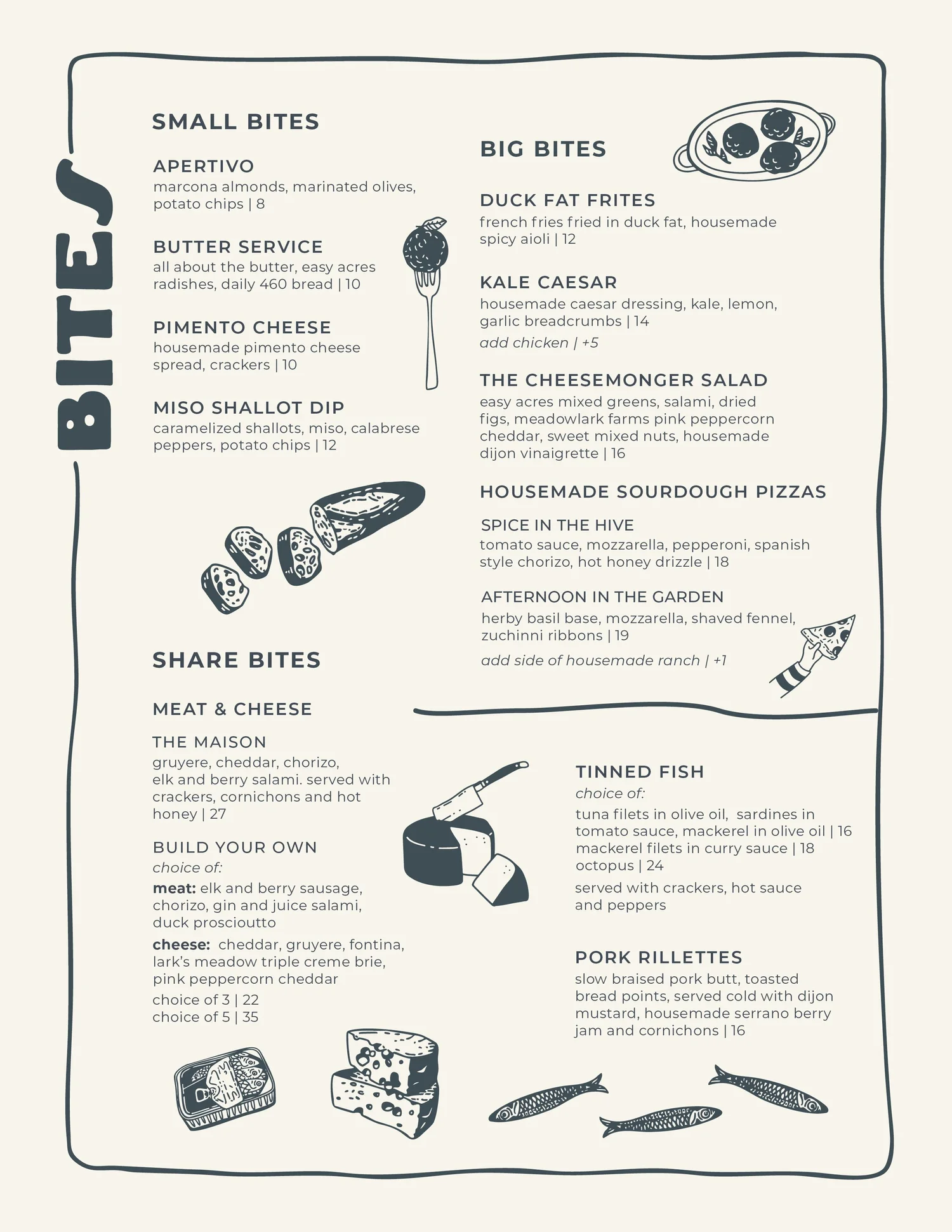 Maison Food, Wine & Beer Menus — Maison | Teton Valley's Neighborhood ...