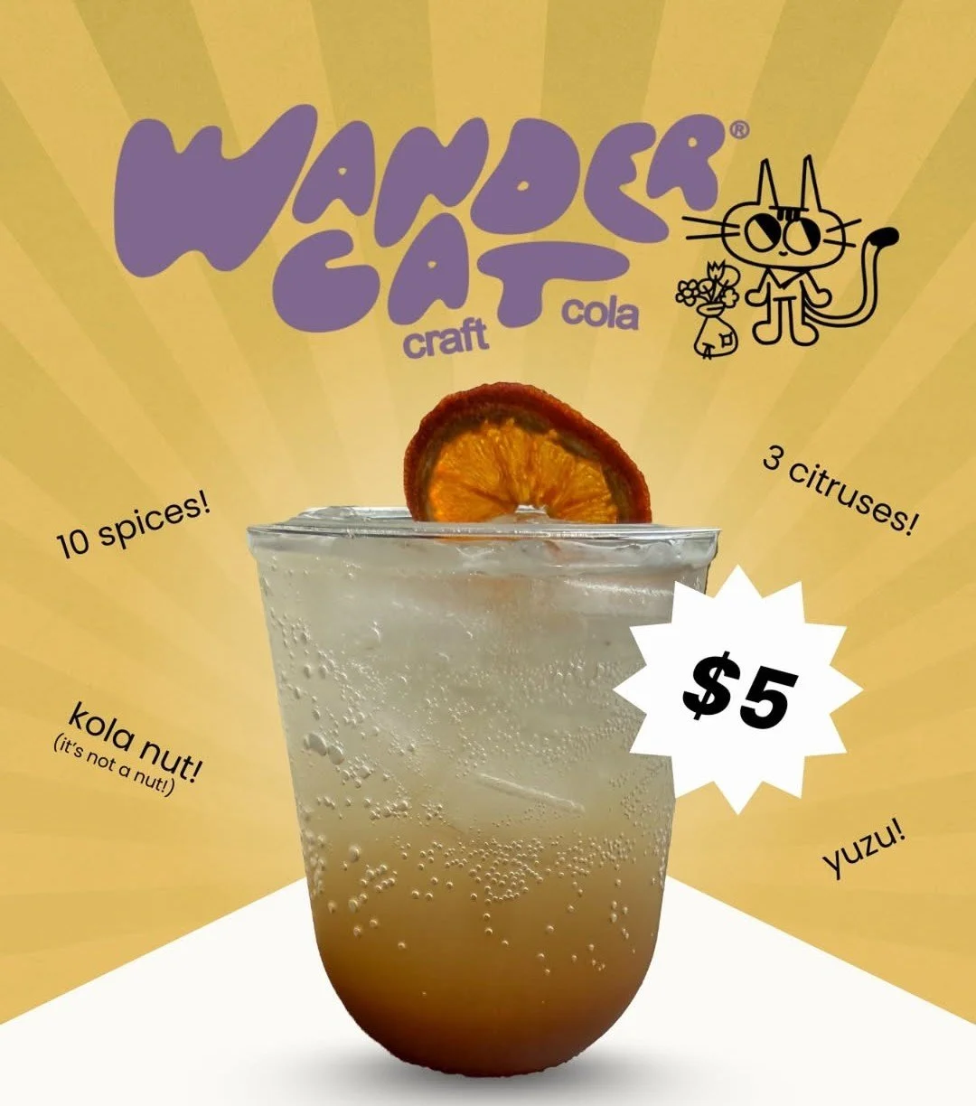 WanderCat Cola Pop-up