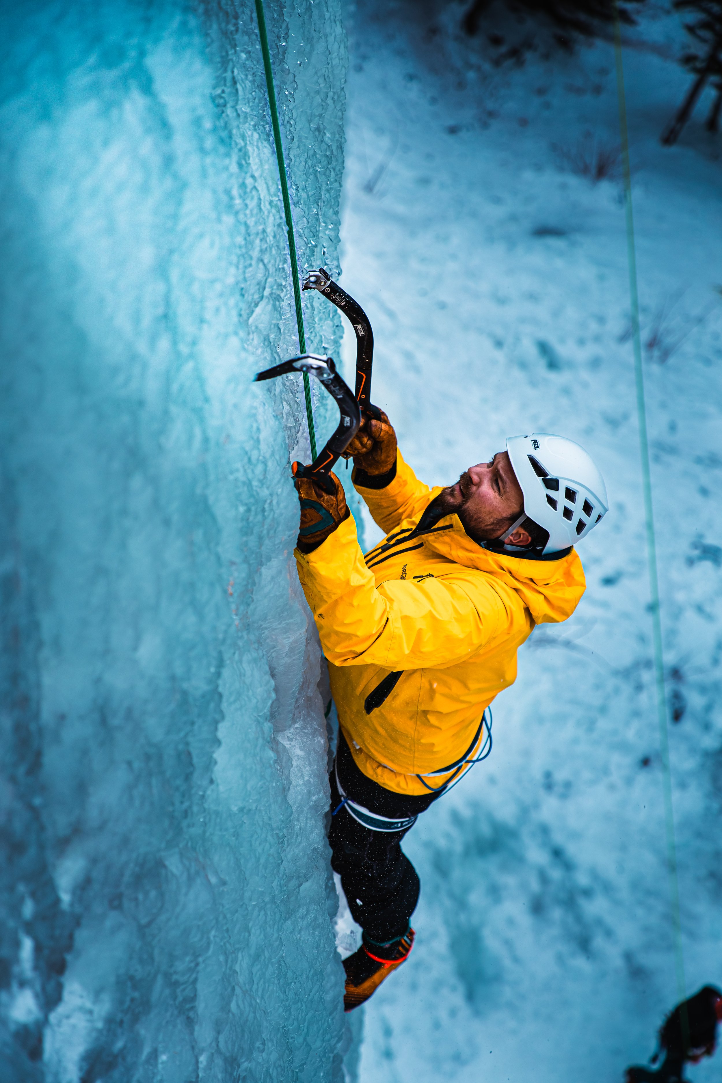 ice climbing