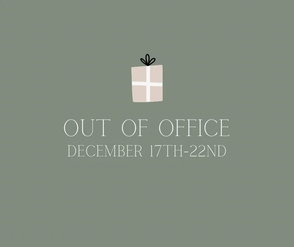 Back home to Florida for the holidays so responses may be delayed!