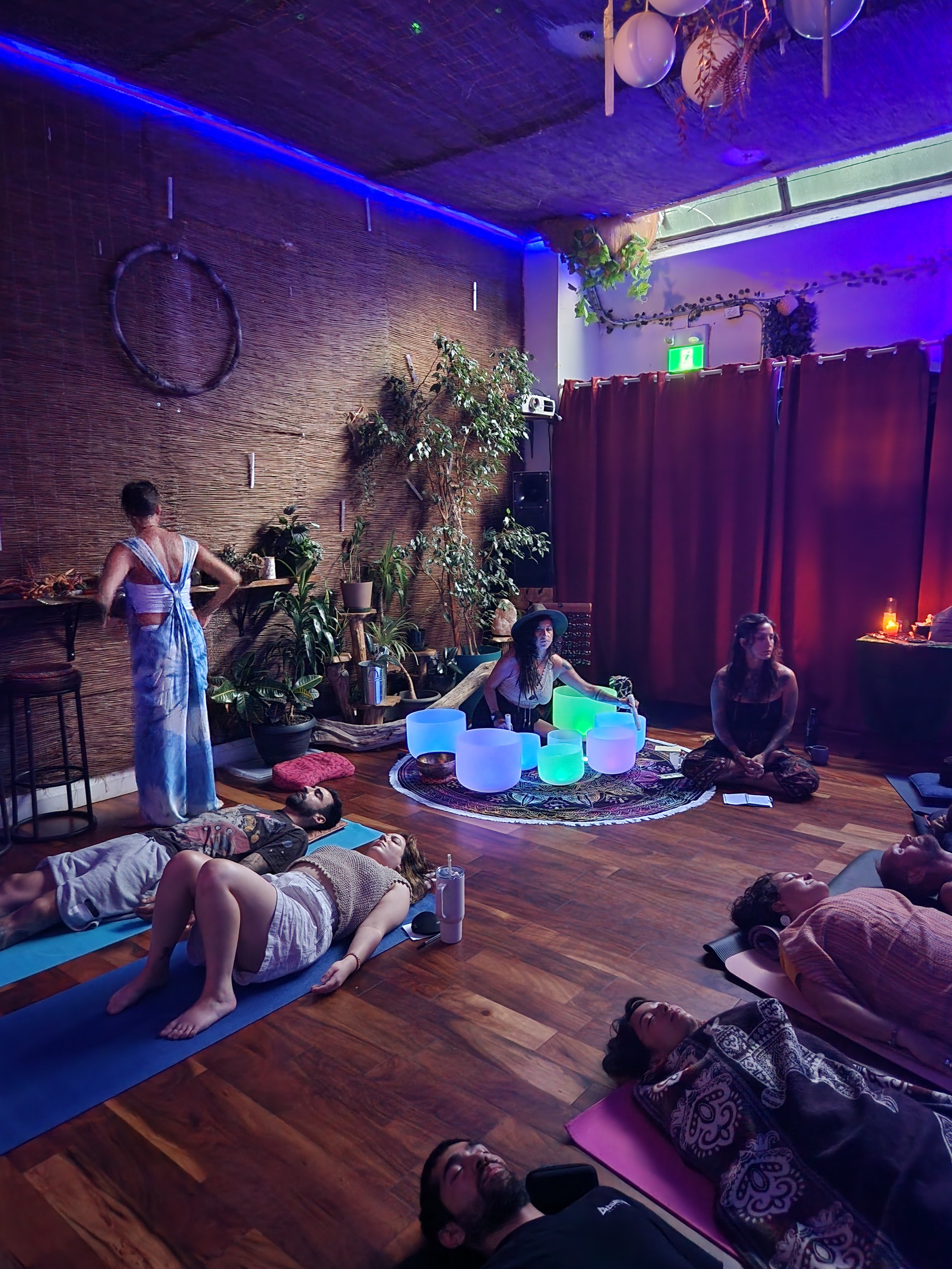 sound journey group gathering