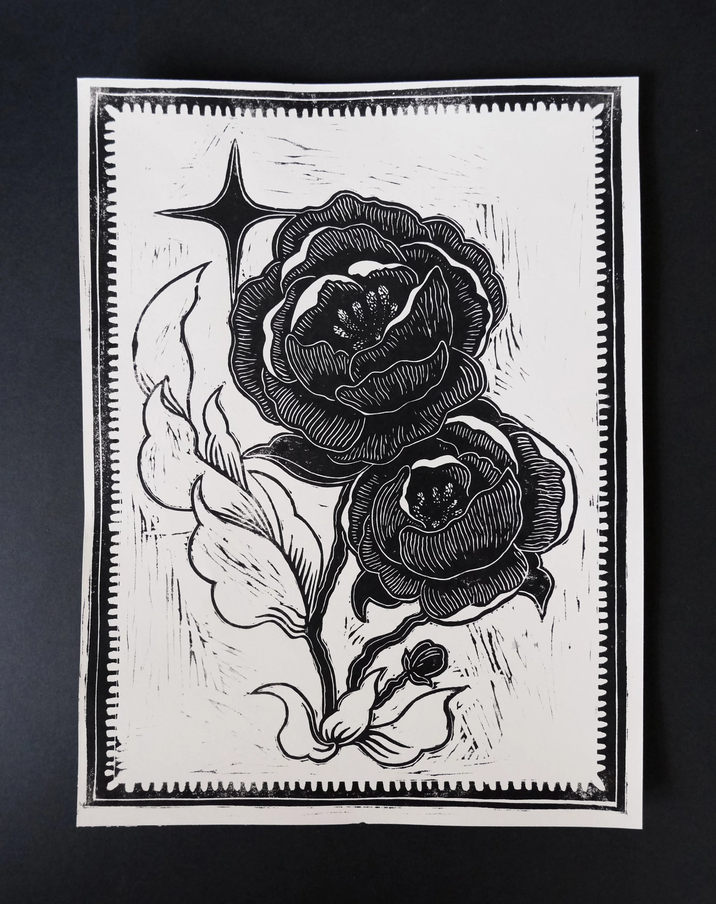 Peony Print