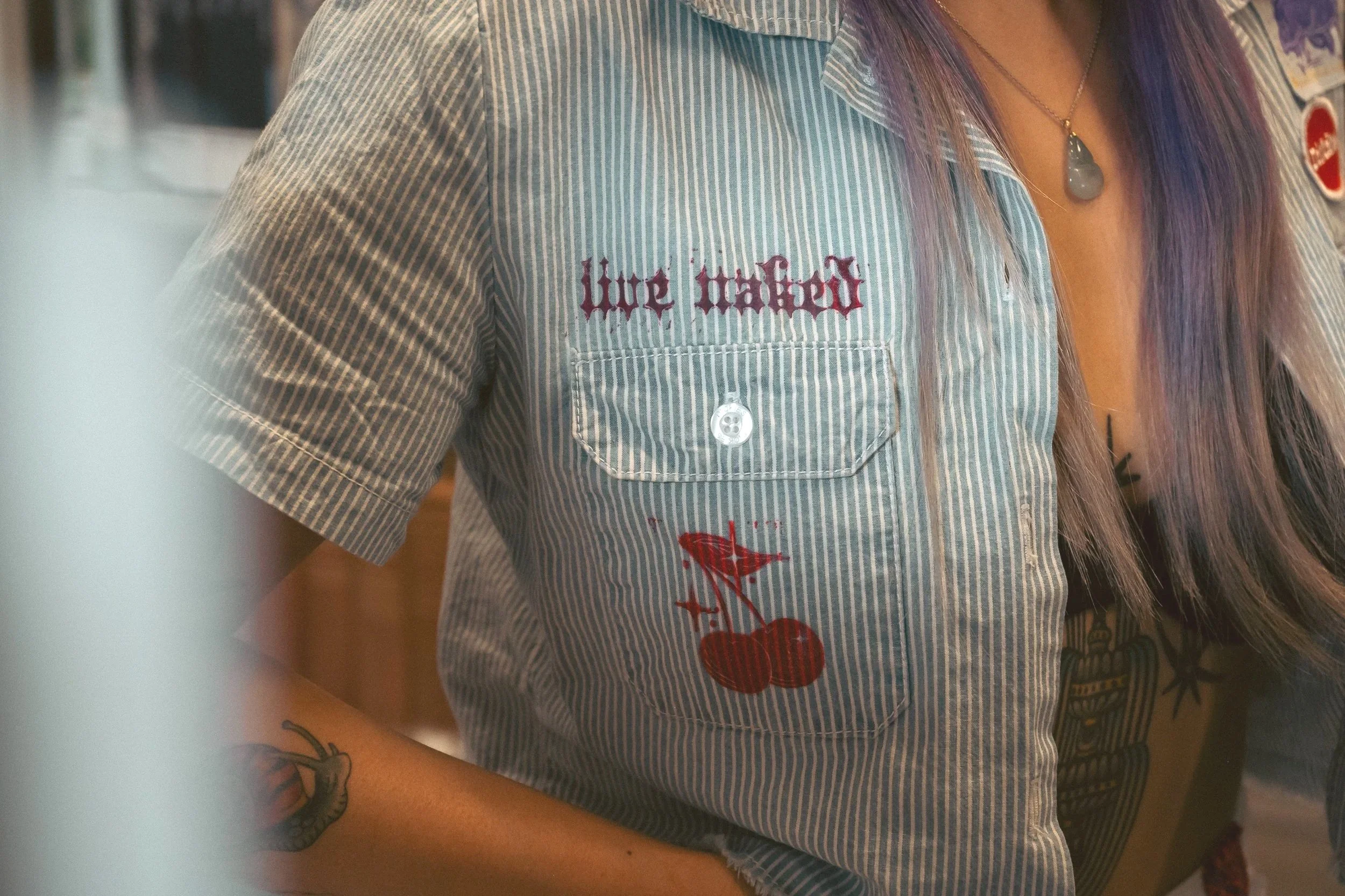Print and Patch Shirt