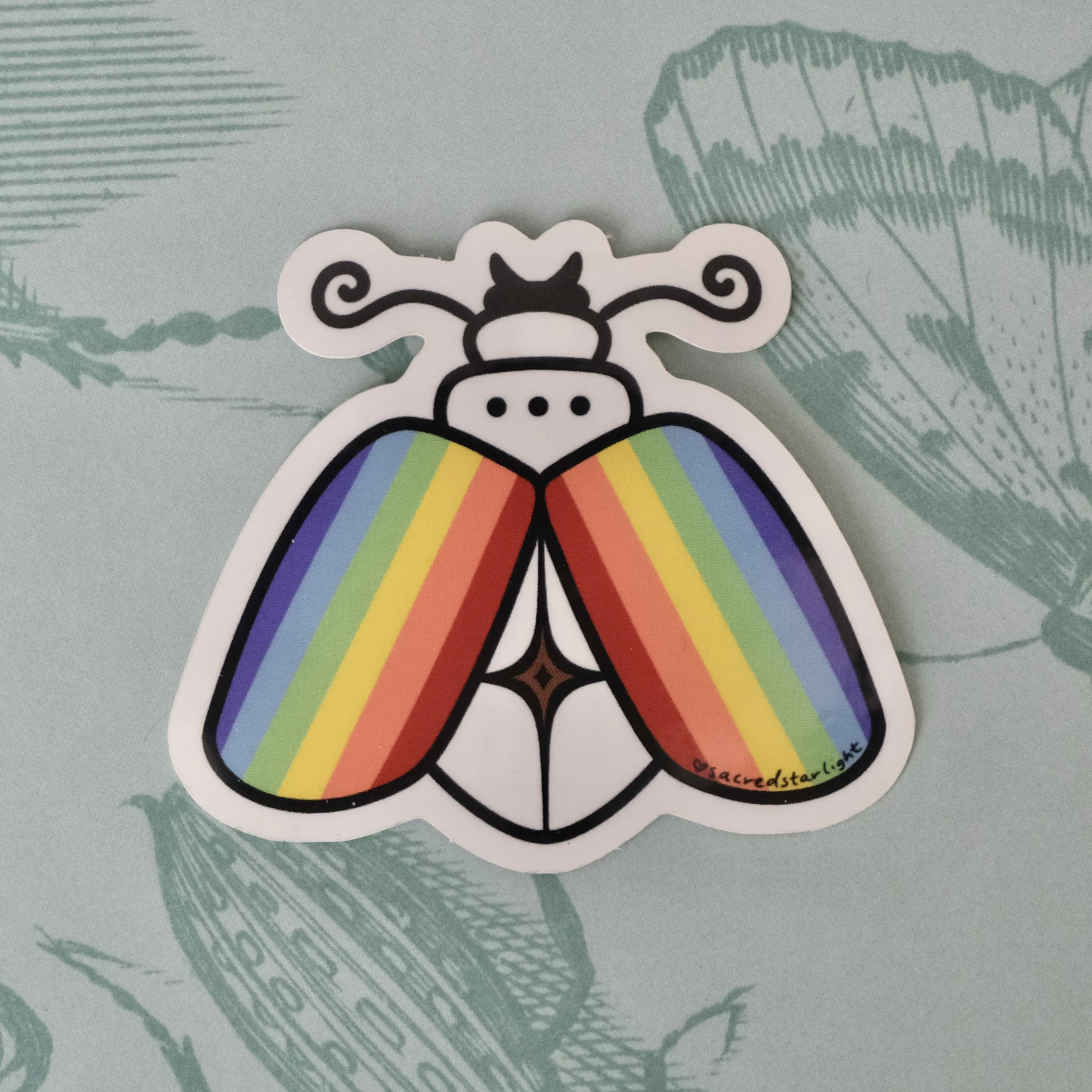 Gay Beetle Sticker