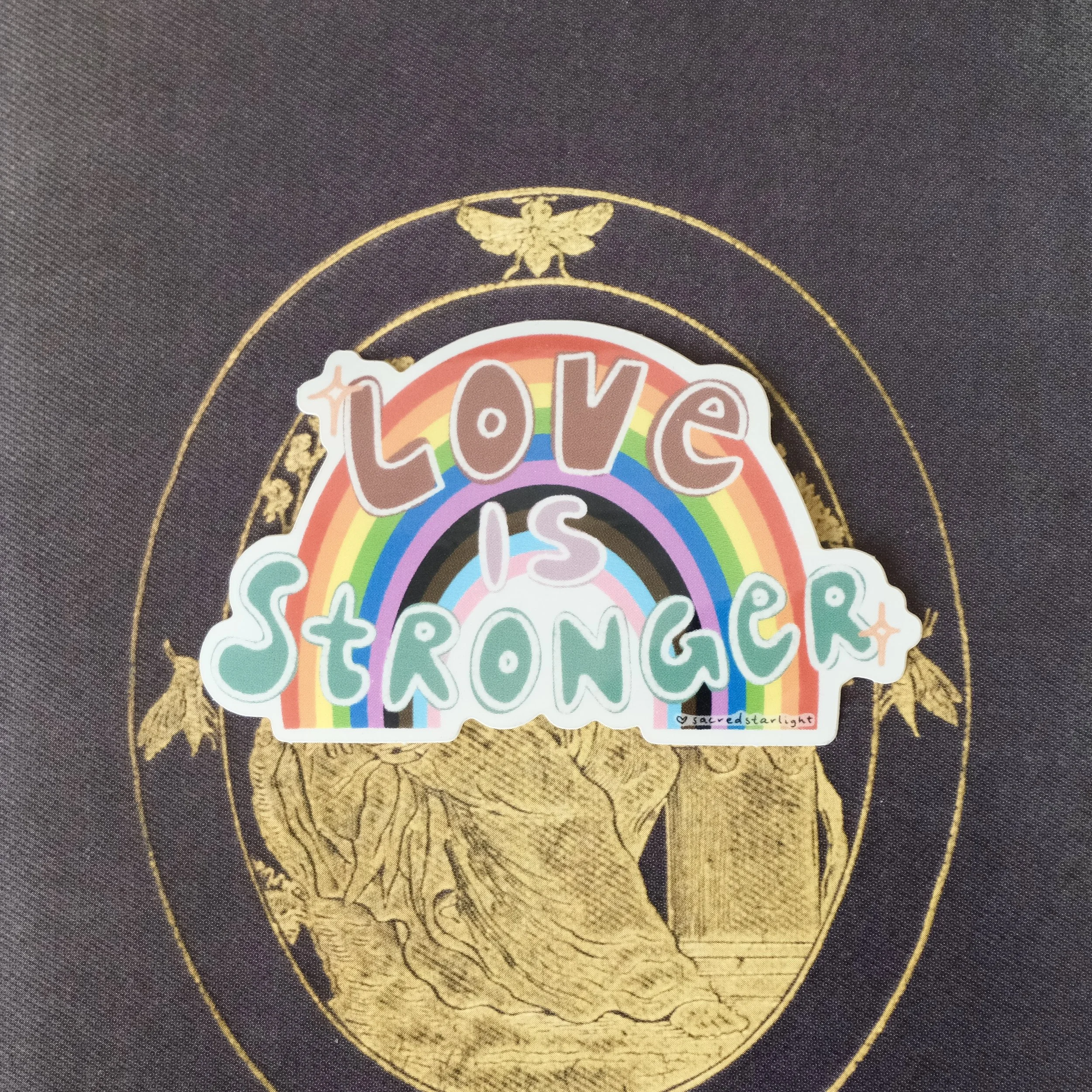 Love is Stronger Sticker