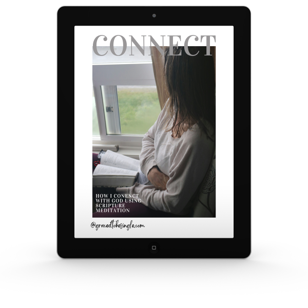 A person sitting on a window seat with a book, looking outside through a window, with the word 'CONNECT' overlaid at the top of the digital screen.