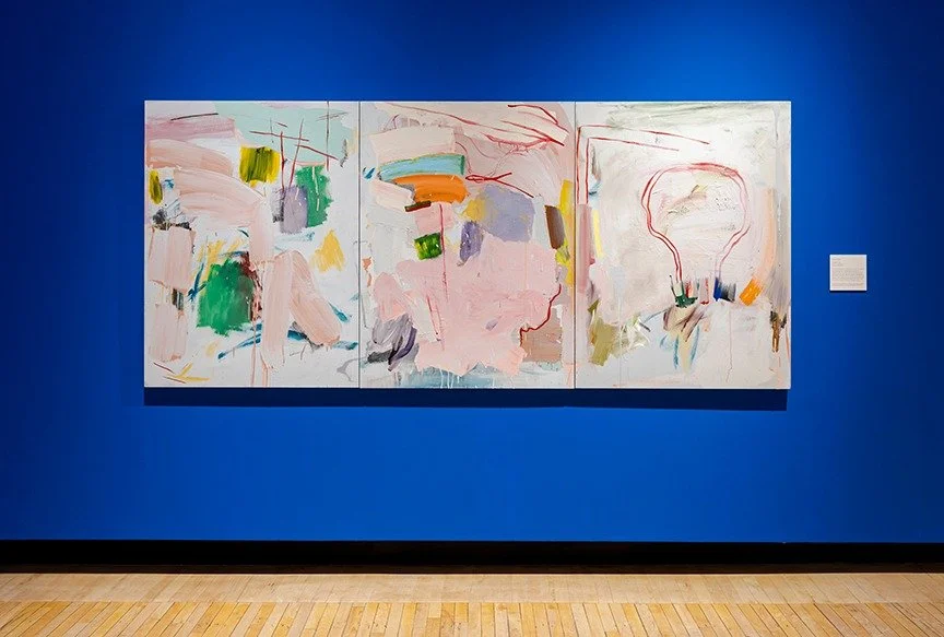 Excited to share that @agguelph has acquired this work for their permanent collection. "Translation", 2023, acrylic on wood panel, 48" x 108". A huge thanks to @shaunajmccabe and @erinszikora for your support of my artwork and pra