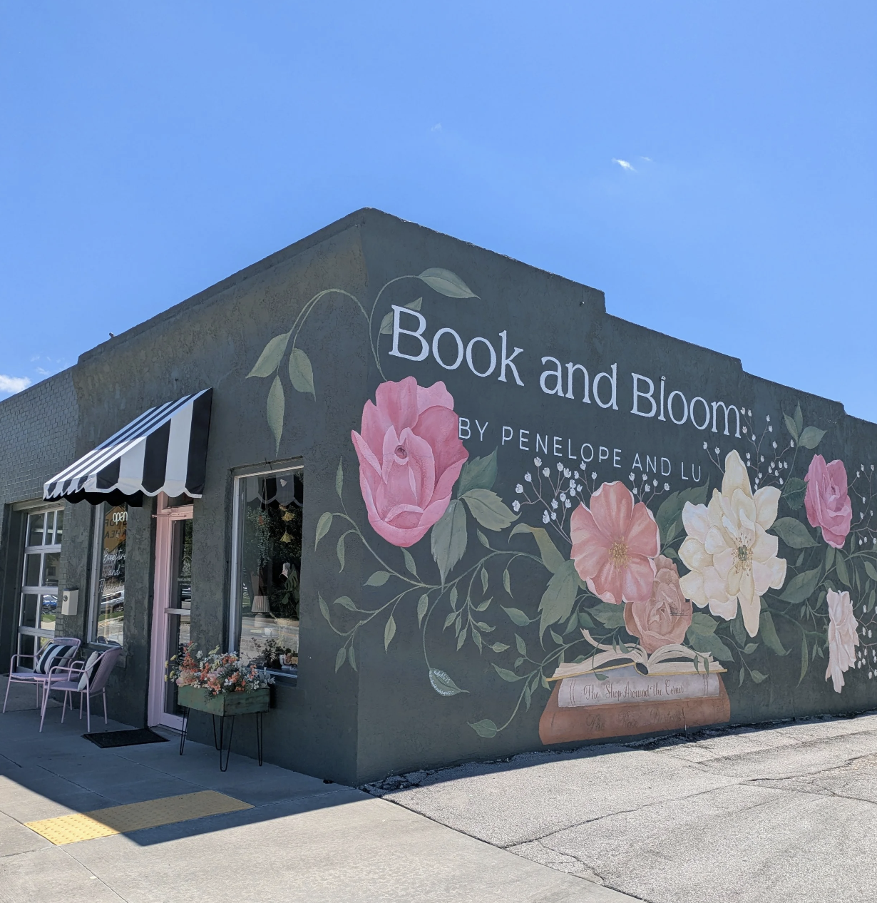 Book and Bloom Broken Arrow