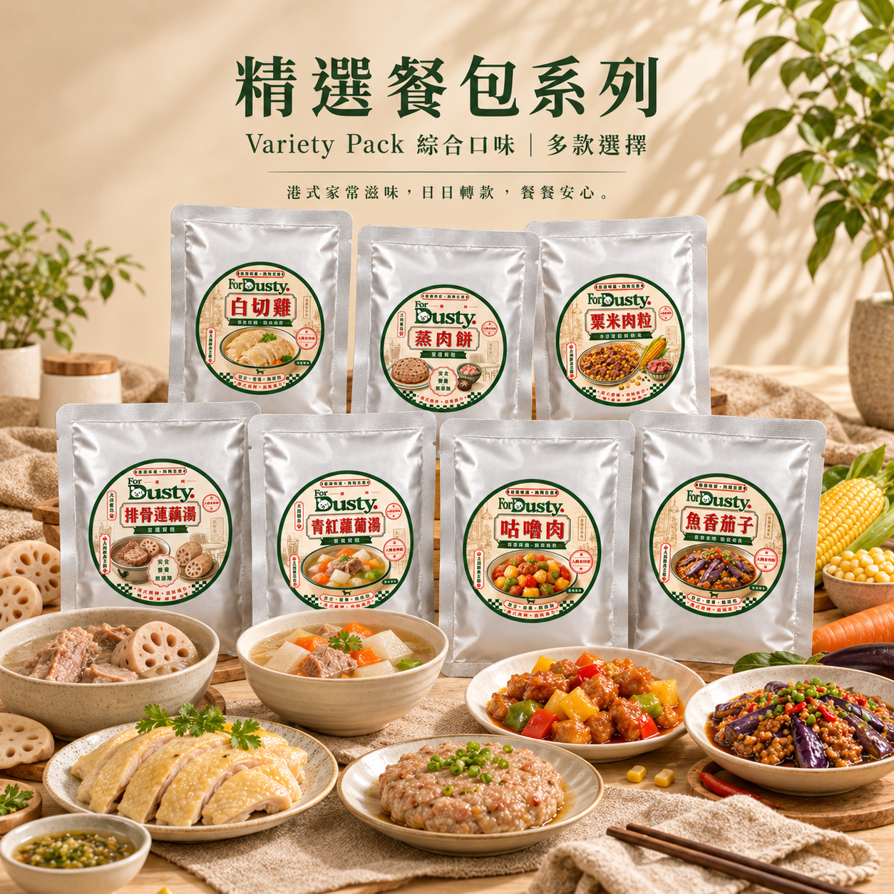 Variety Pack 綜合口味 (3包）