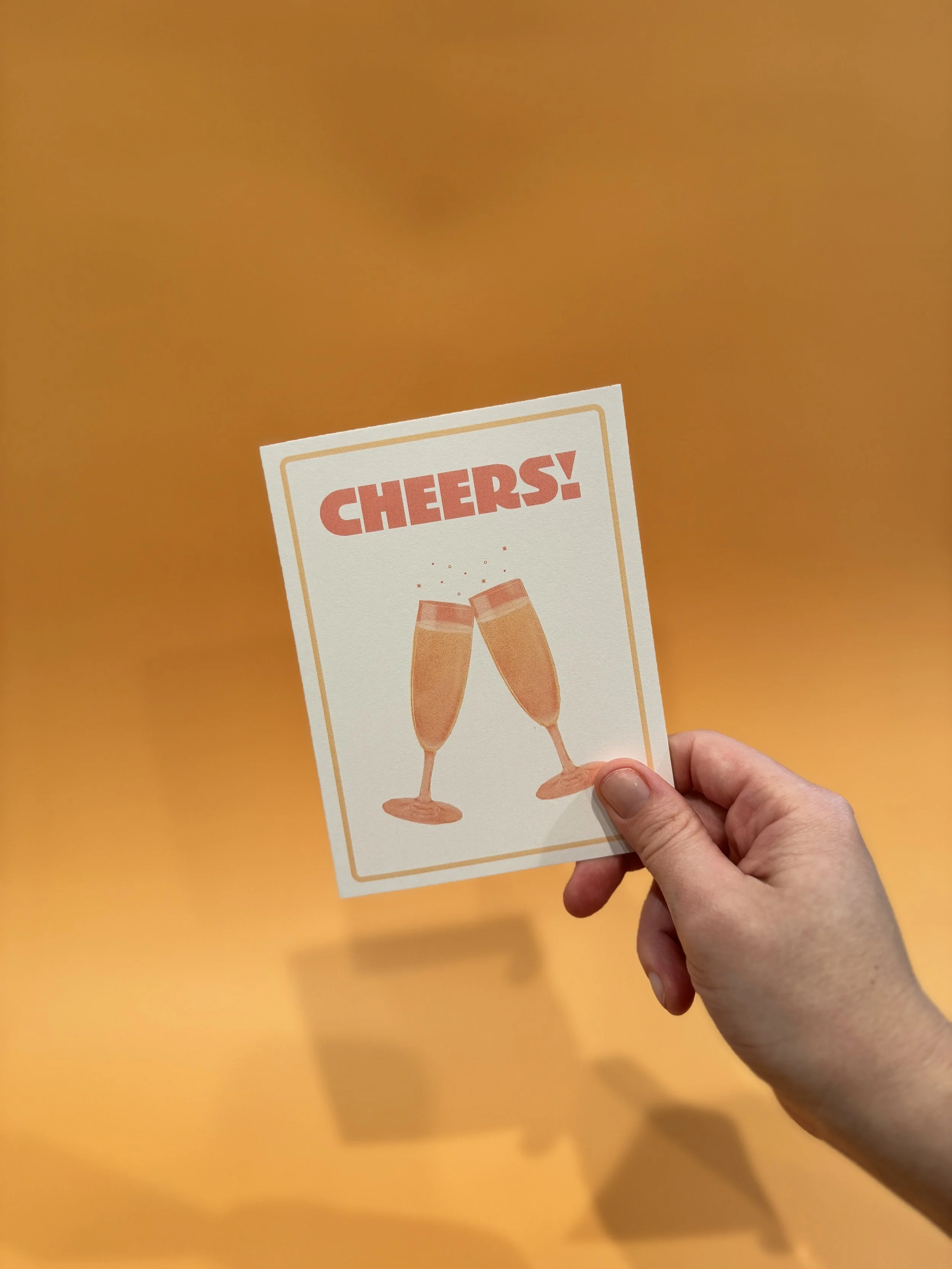 Cheers Greeting Card