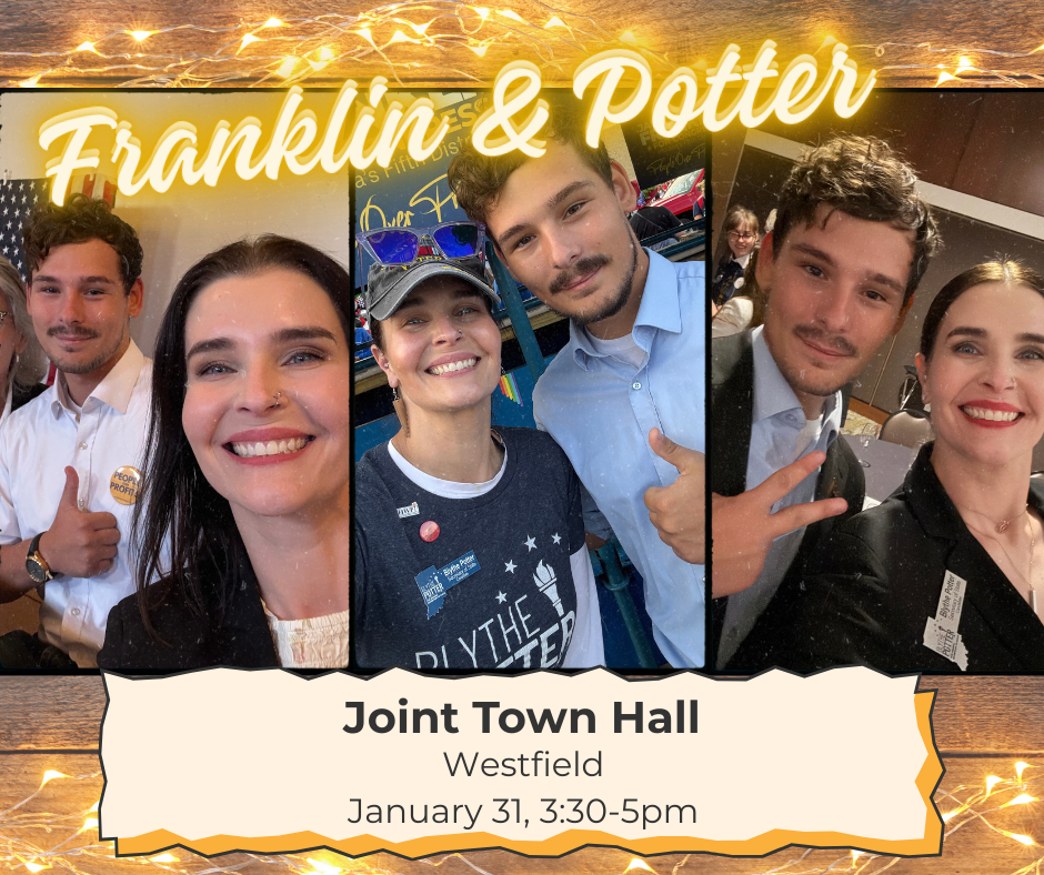 Joint Town Hall - Jackson Franklin & Blythe Potter in Westfield