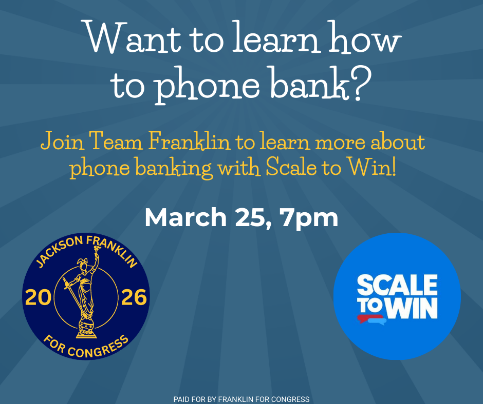 Learn to Phone Bank with Team Franklin
