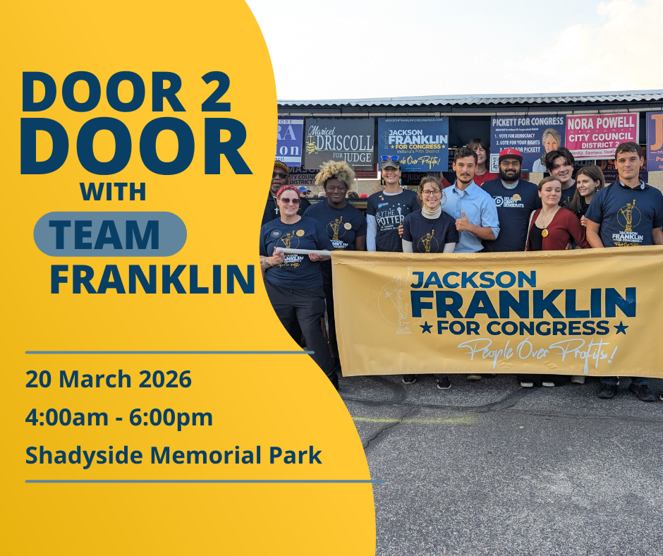 Door-to-door with Team Franklin