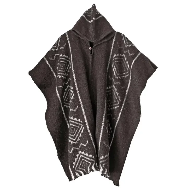 Brown Diamond Poncho.webp