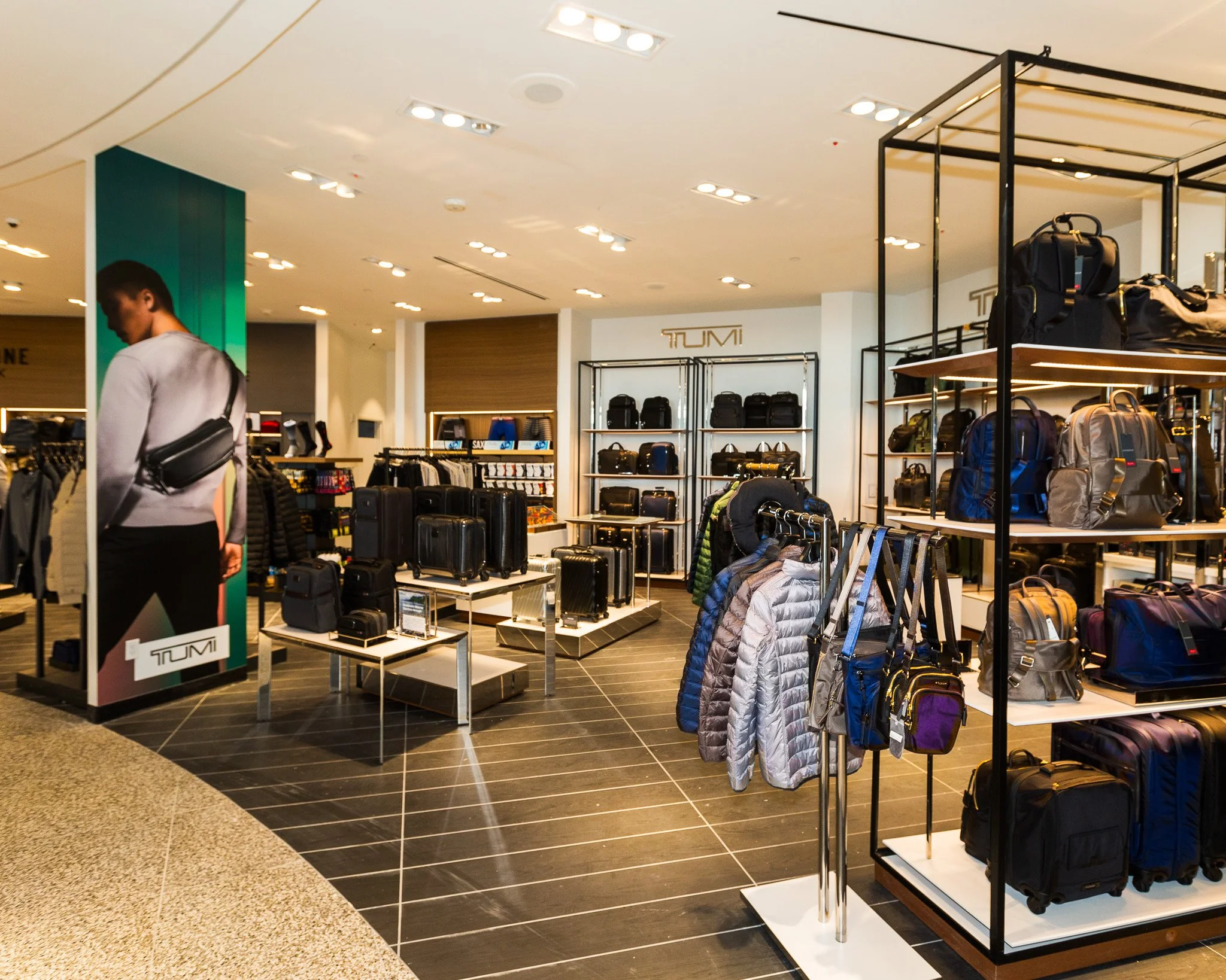 Tumi store in LaGuardia airport. 