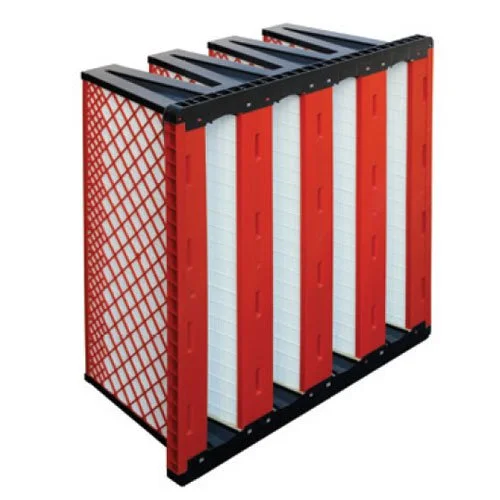 Filtro de aire en V FAIST NRG modelo FV eficiencia M6 a H13