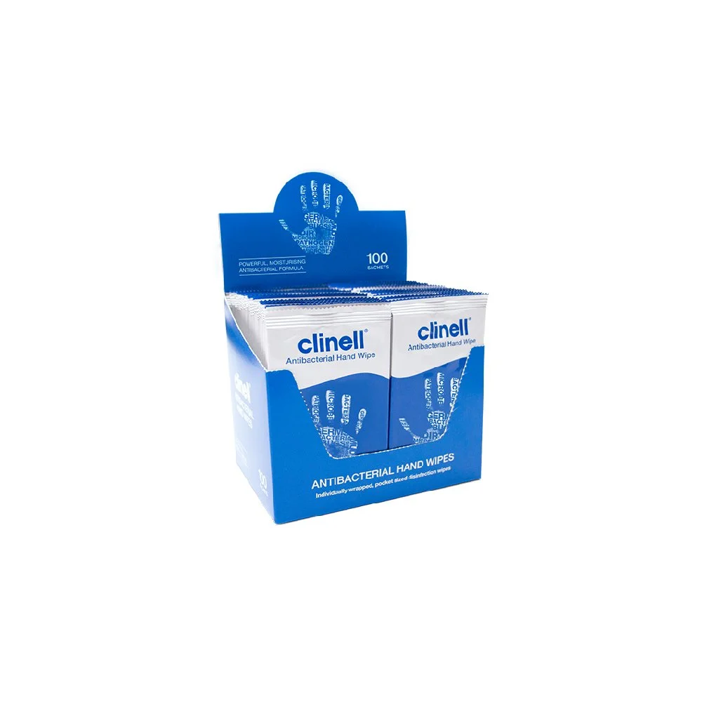 Clinell Antibacterial Hand Wipes