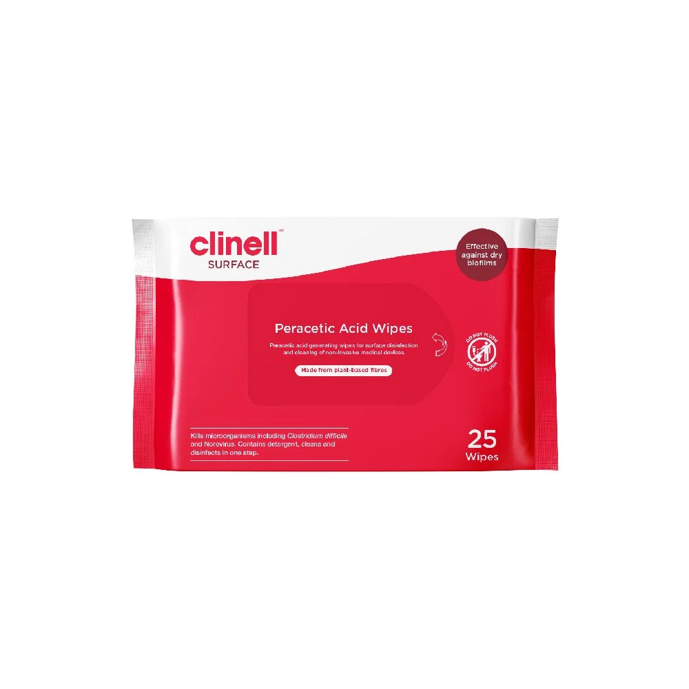 Clinell Peracetic Acid Wipes