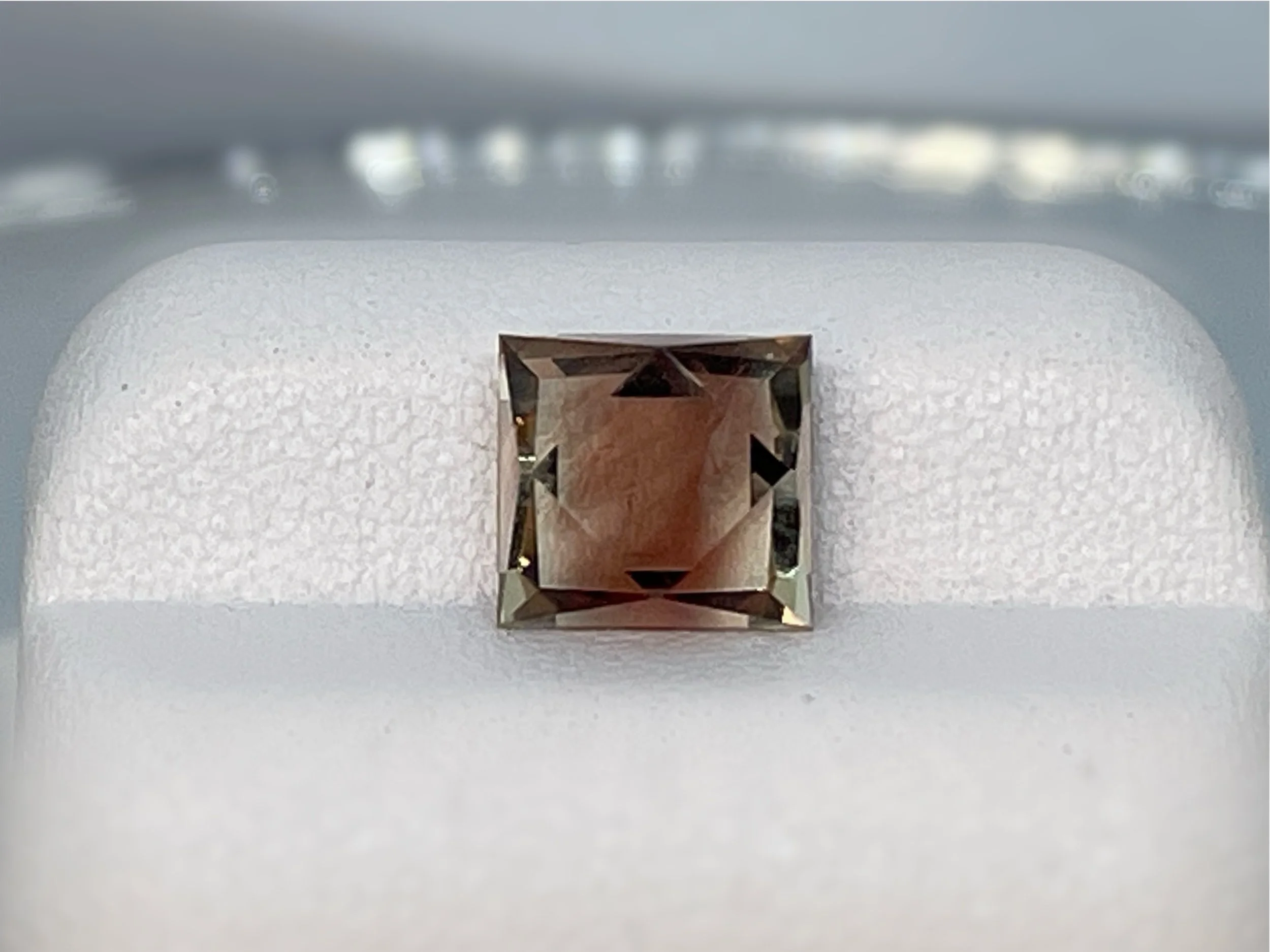 3.99 ct Portrait Cut Rose Cut Sunstone