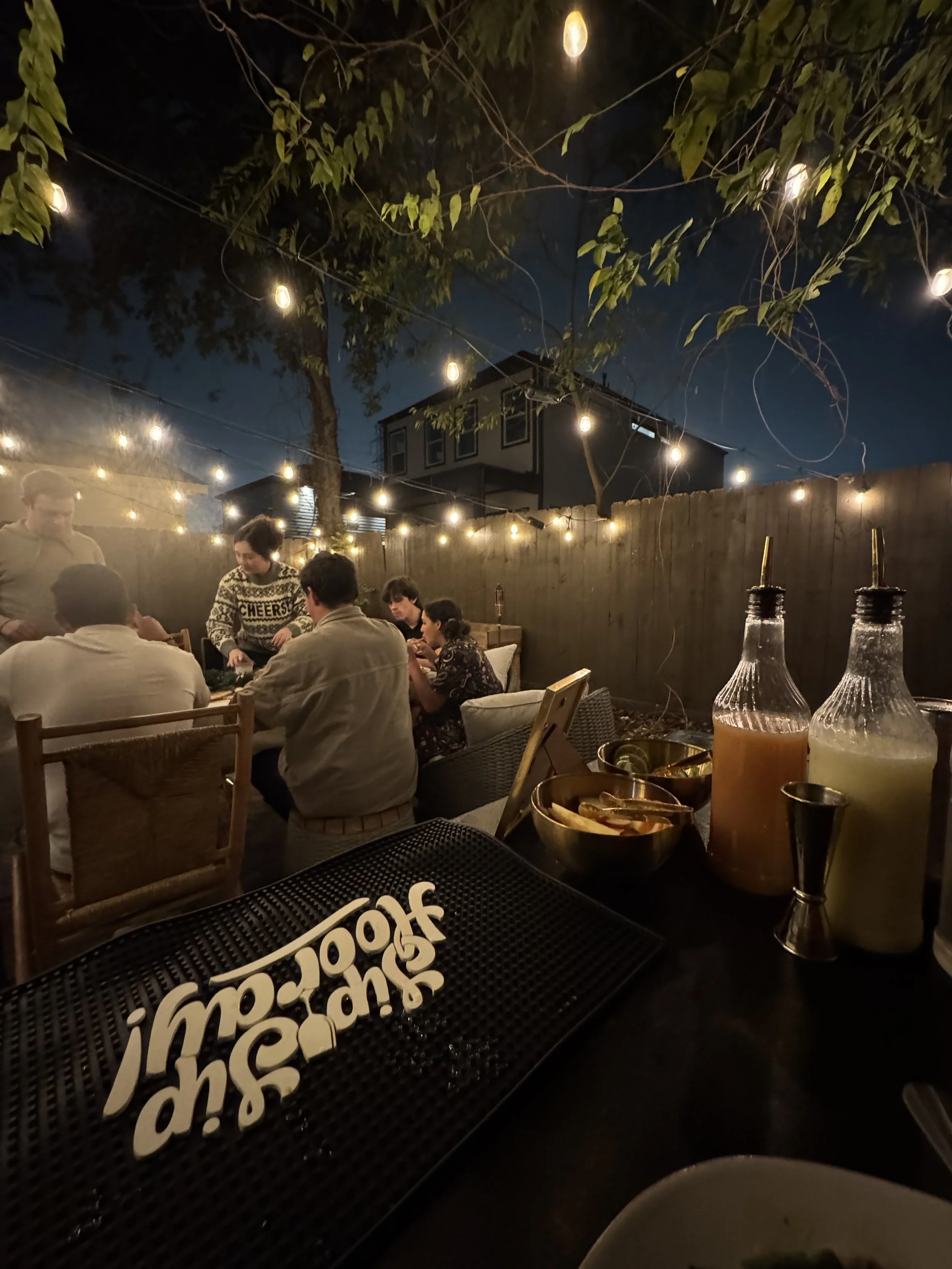 Intimate At-Home Cocktail Experience